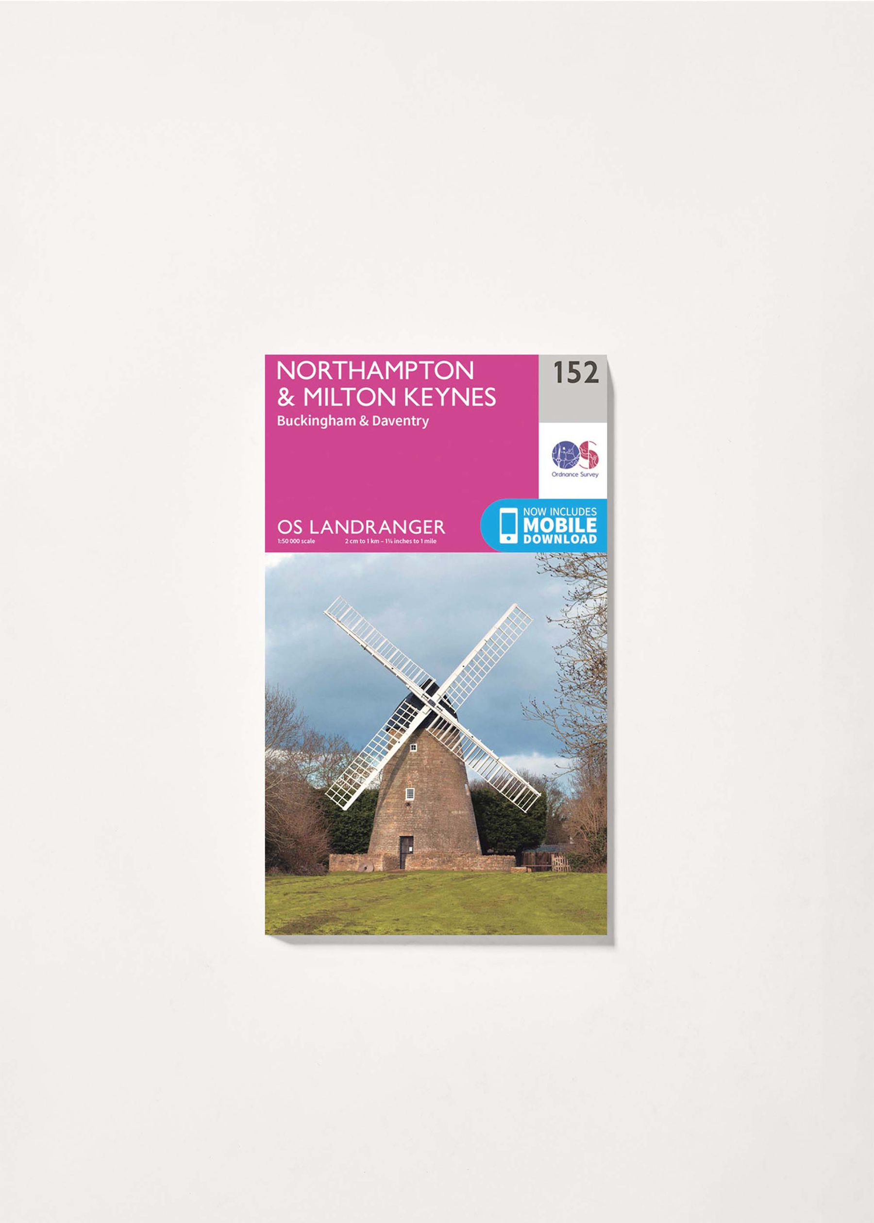 Image - 1 - Northampton, Milton Keynes, Buckingham & Daventry - Landranger 152 Map