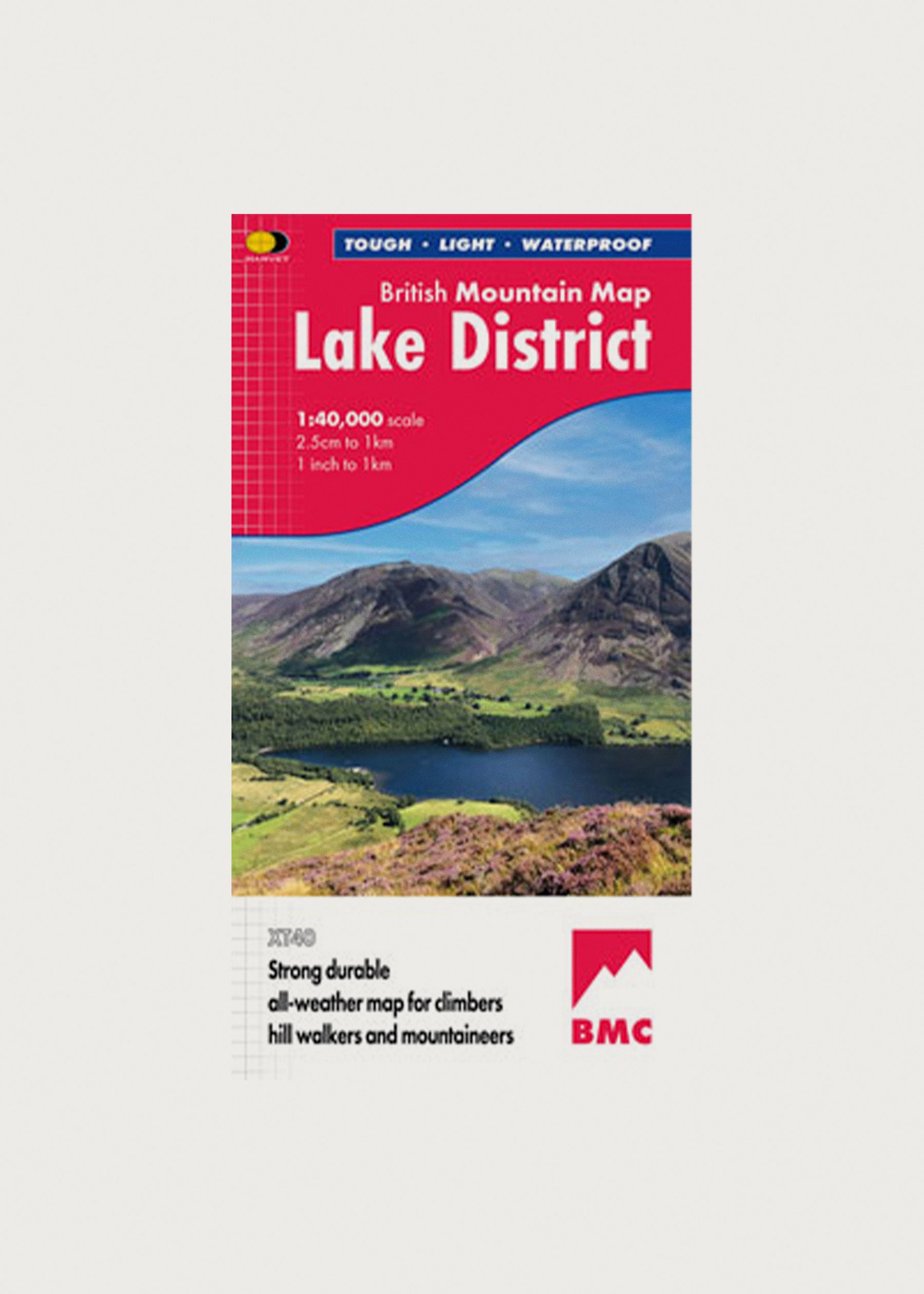 Image - 1 - Lake District - British Mountain Map 1:40000 Map