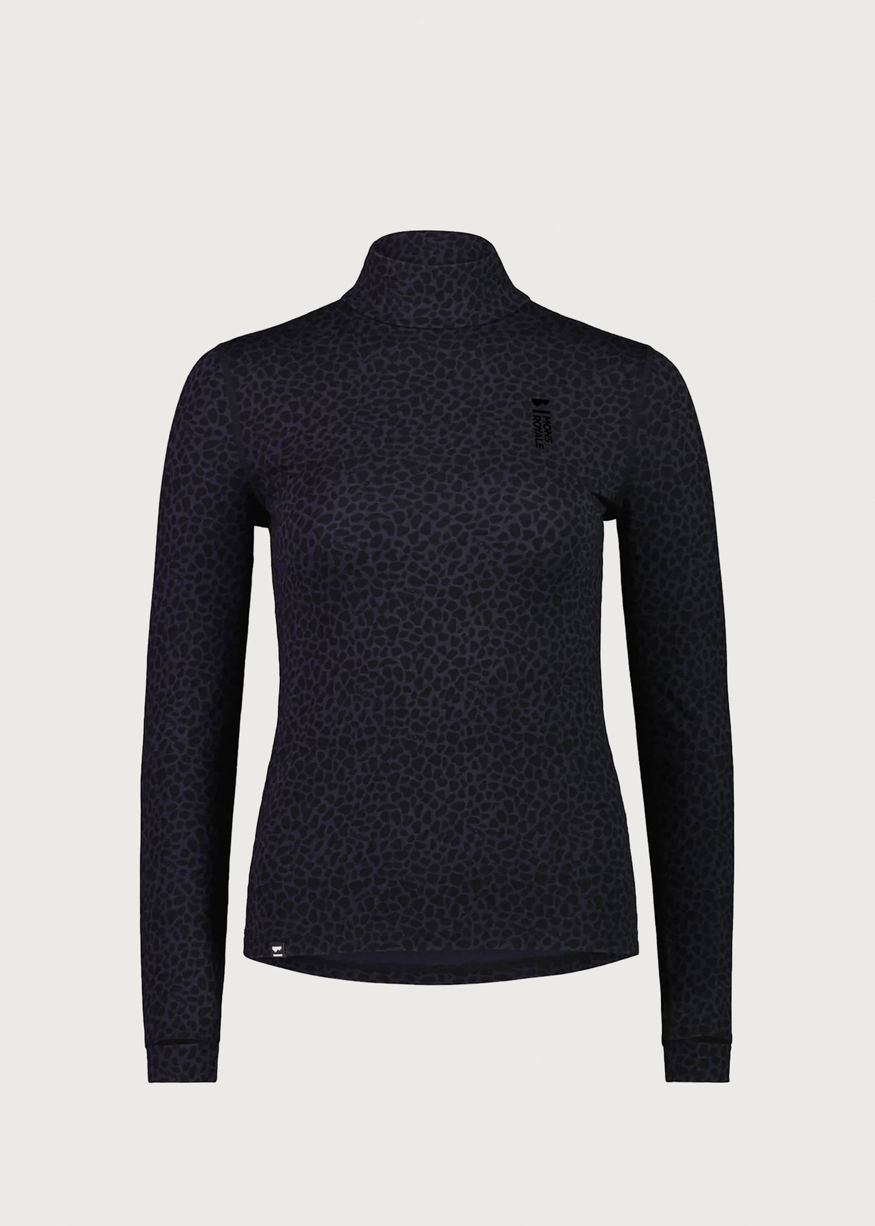 Image - 2 - Cascade Merino Flex 200 Mock Neck Long Sleeve T-Shirt