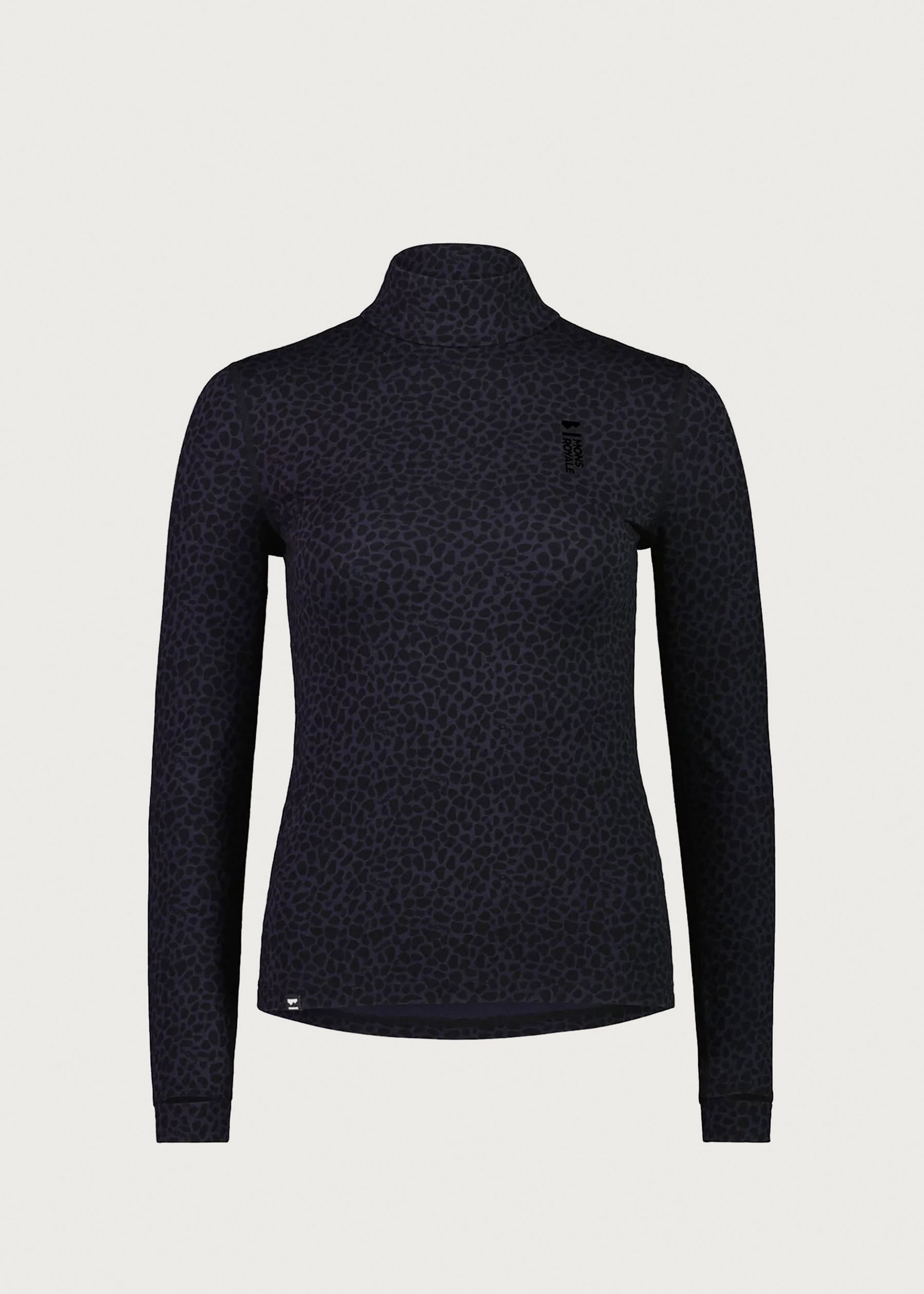 Image - 1 - Cascade Merino Flex 200 Mock Neck Long Sleeve T-Shirt