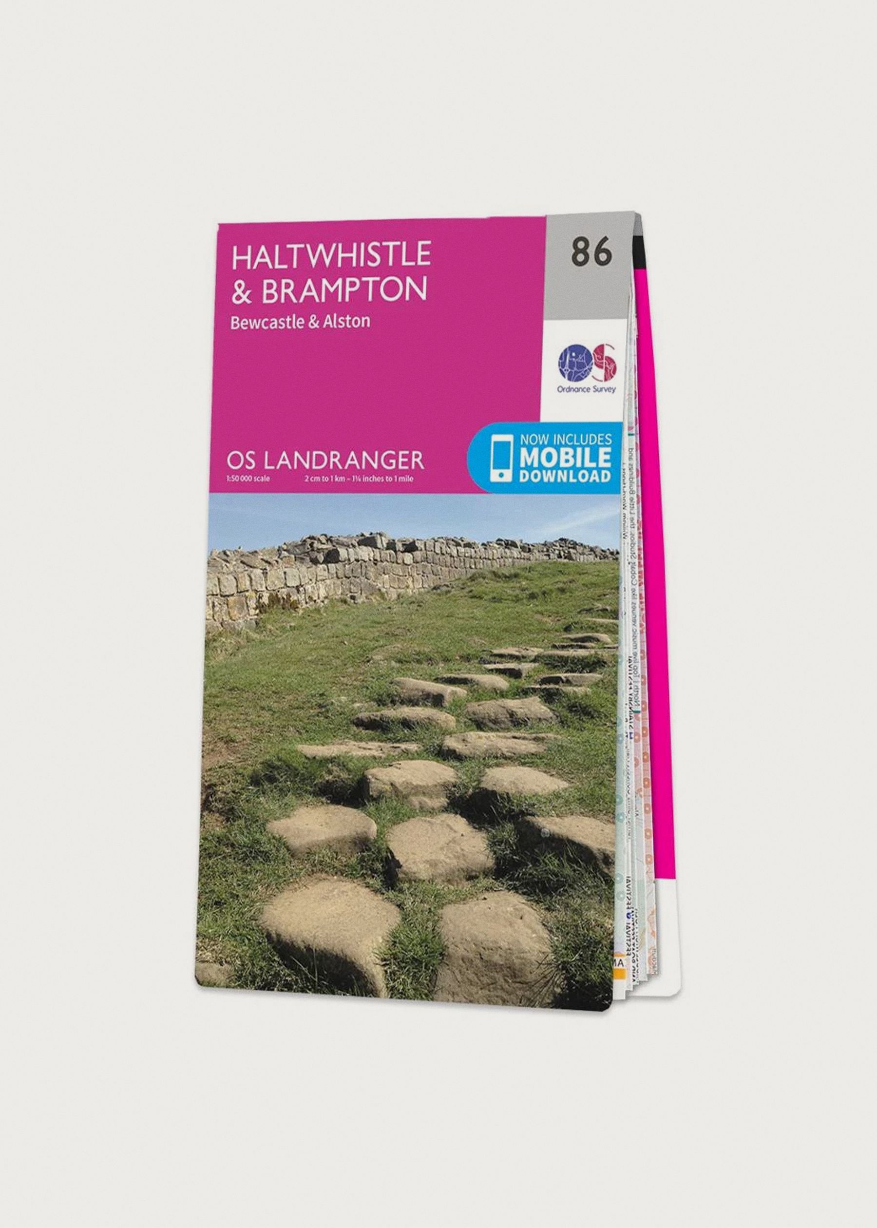 Image - 1 - Haltwhistle; Brampton, Bewcastle; Alston - Landranger 86 Map