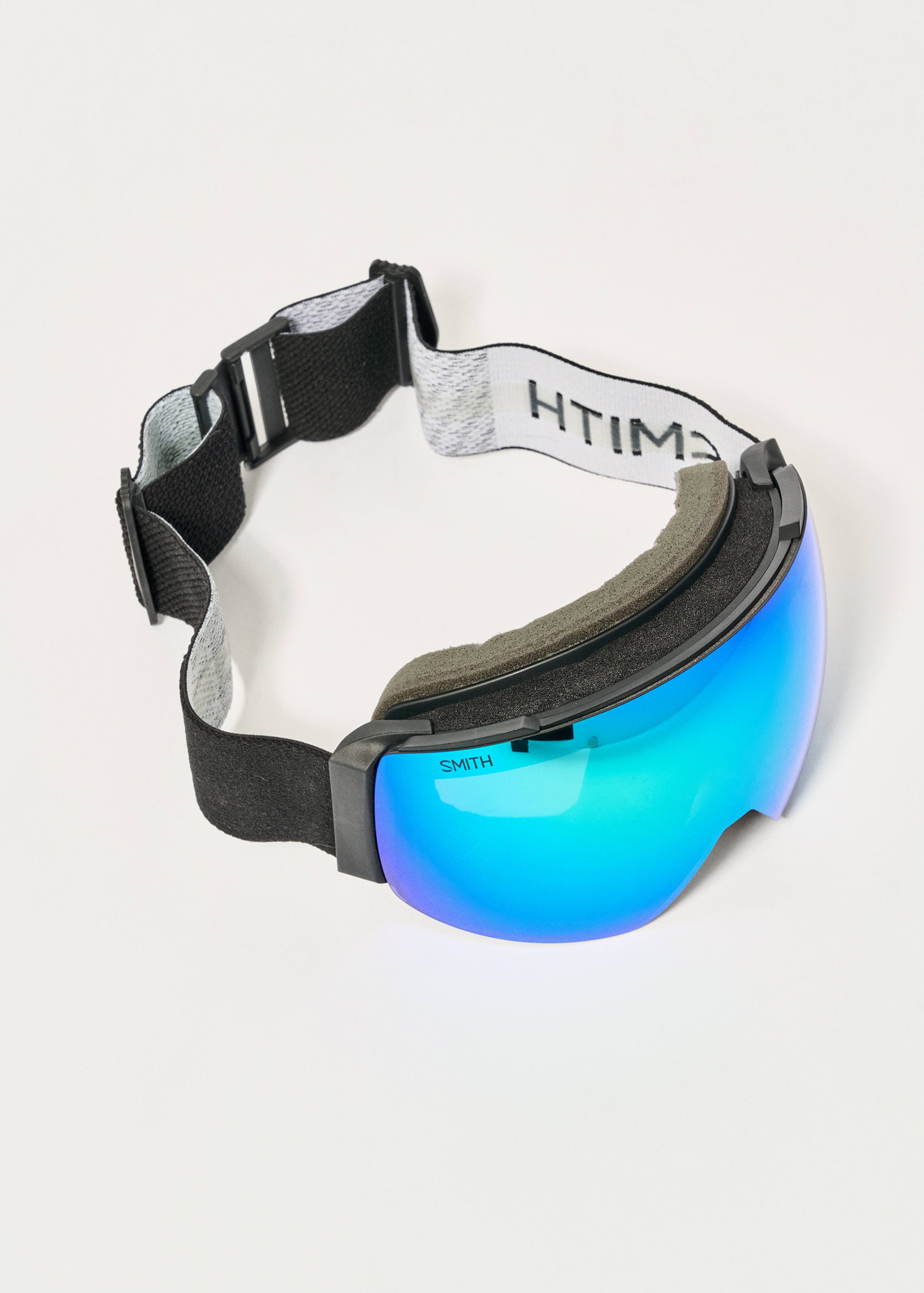 Smith I/O MAG Black / ChromaPop Sun Green Mirror + ChromaPop Storm