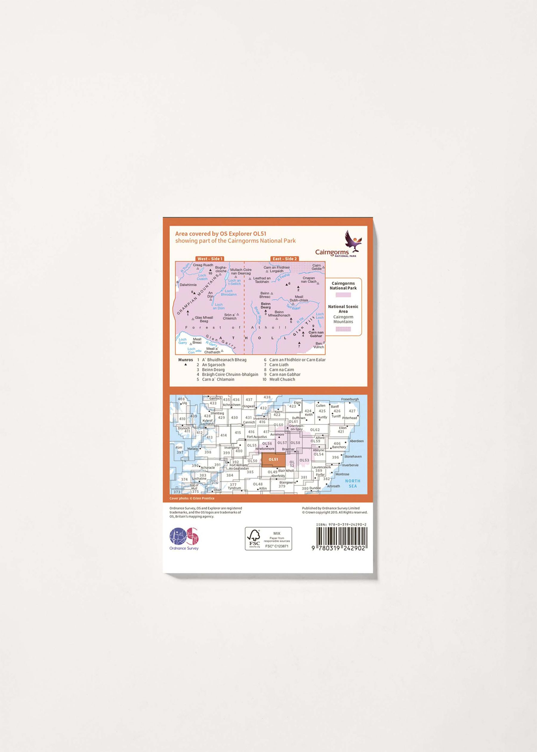 Image - 2 - Atholl - OS Explorer OL51 Map