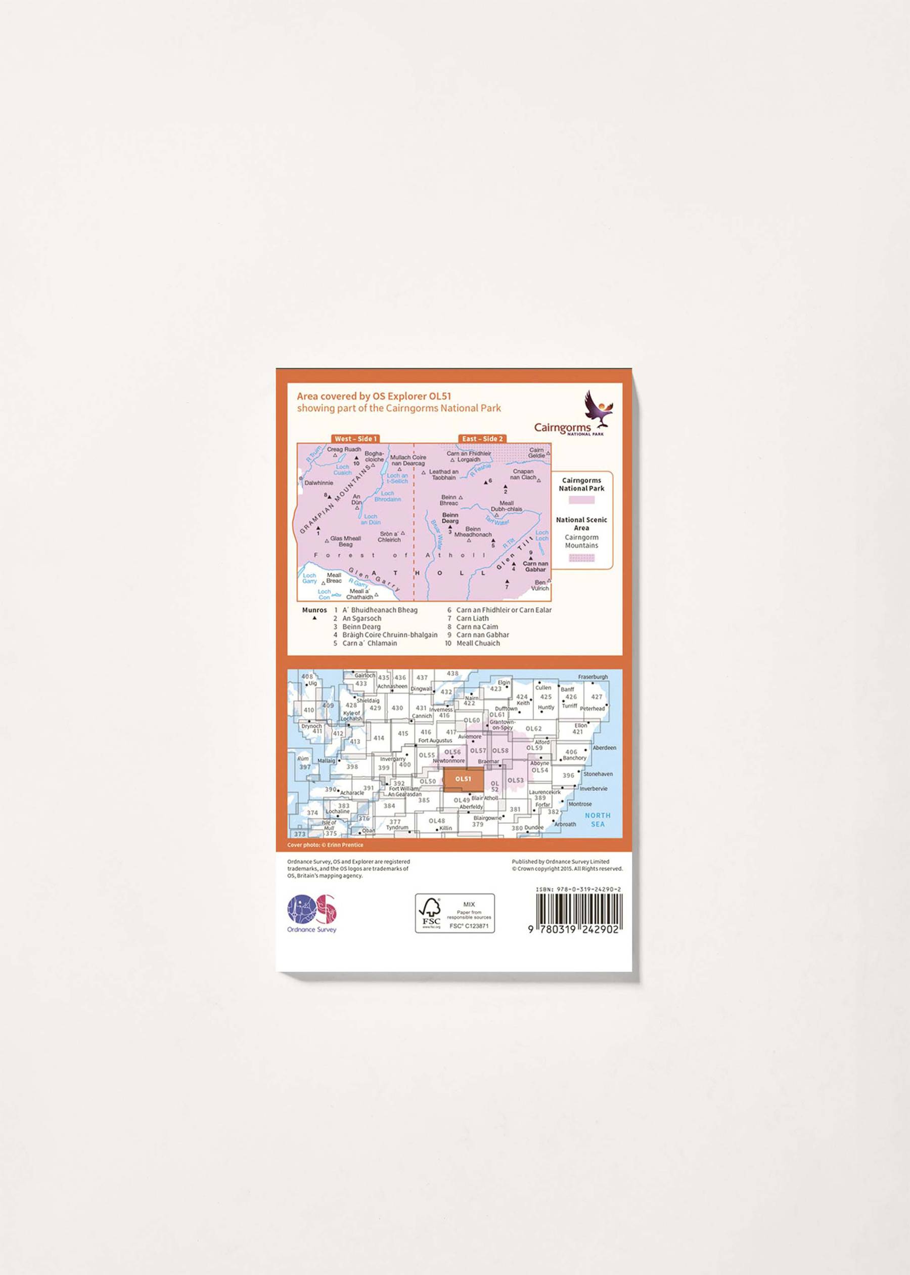 Image - 2 - Atholl - OS Explorer OL51 Map