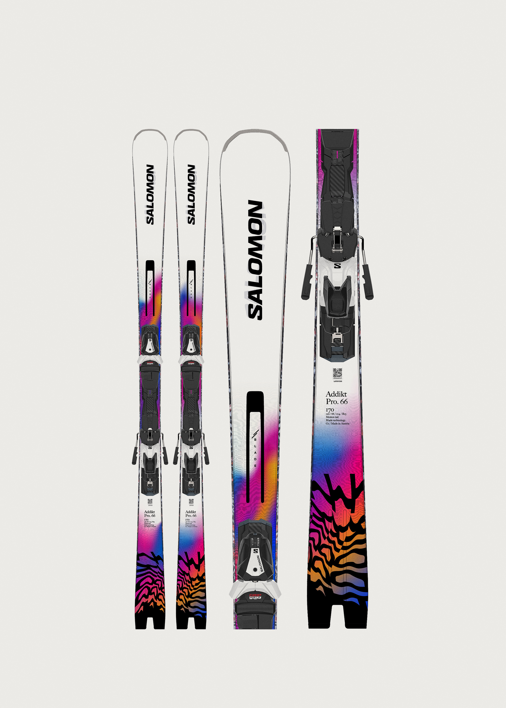 スキー salomon addikt pro 163cm Salomon E Addikt Pro 76 + Mi12 Gw Skis 2025 | Absolute-Snow