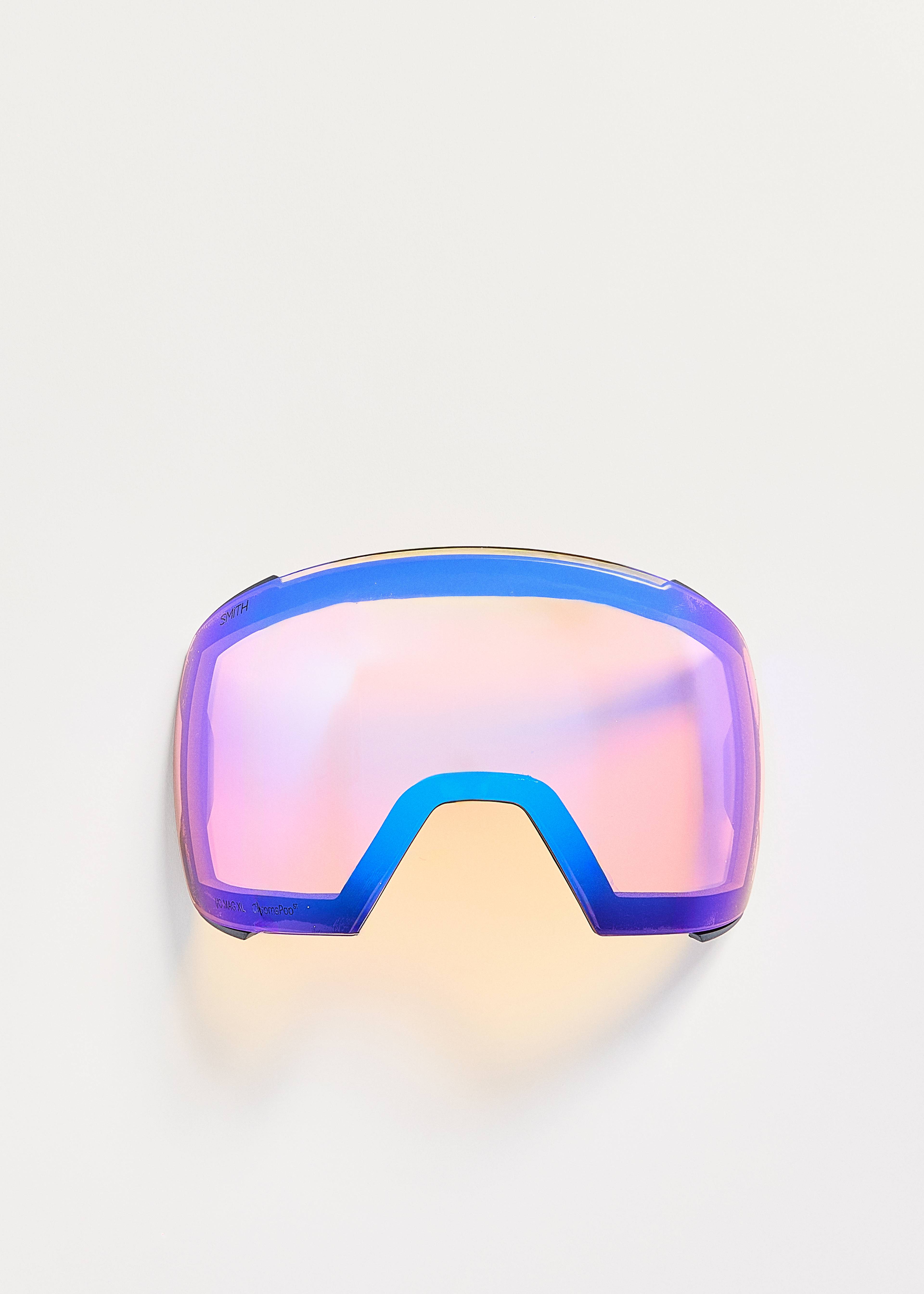 Smith I/O MAG XL Slate / ChromaPop Everyday Red Mirror Goggles
