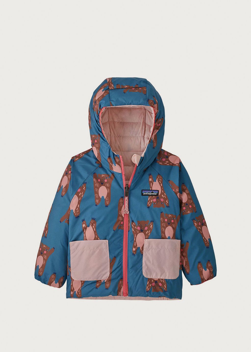 Patagonia Baby Reversible Down Sweater Hoodie