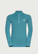 Active Warm Eco Kids' Long Sleeve Turtle Zip Neck
