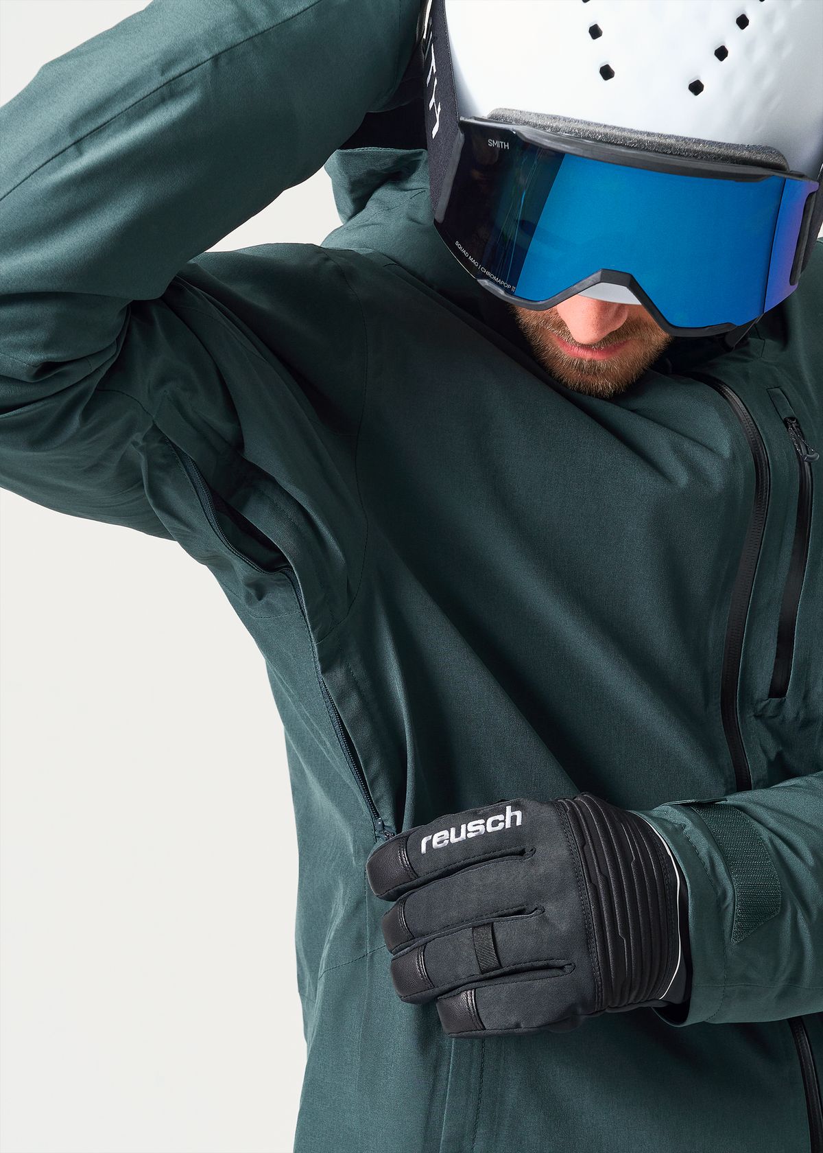 Underarm Venting Zips