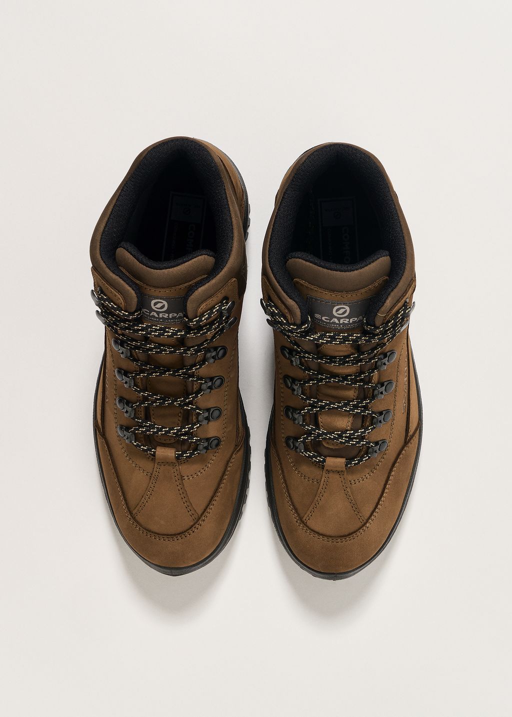 Cyrus Scarpa Men's Cyrus MID GTX High Rise Hiking Boots, Brown