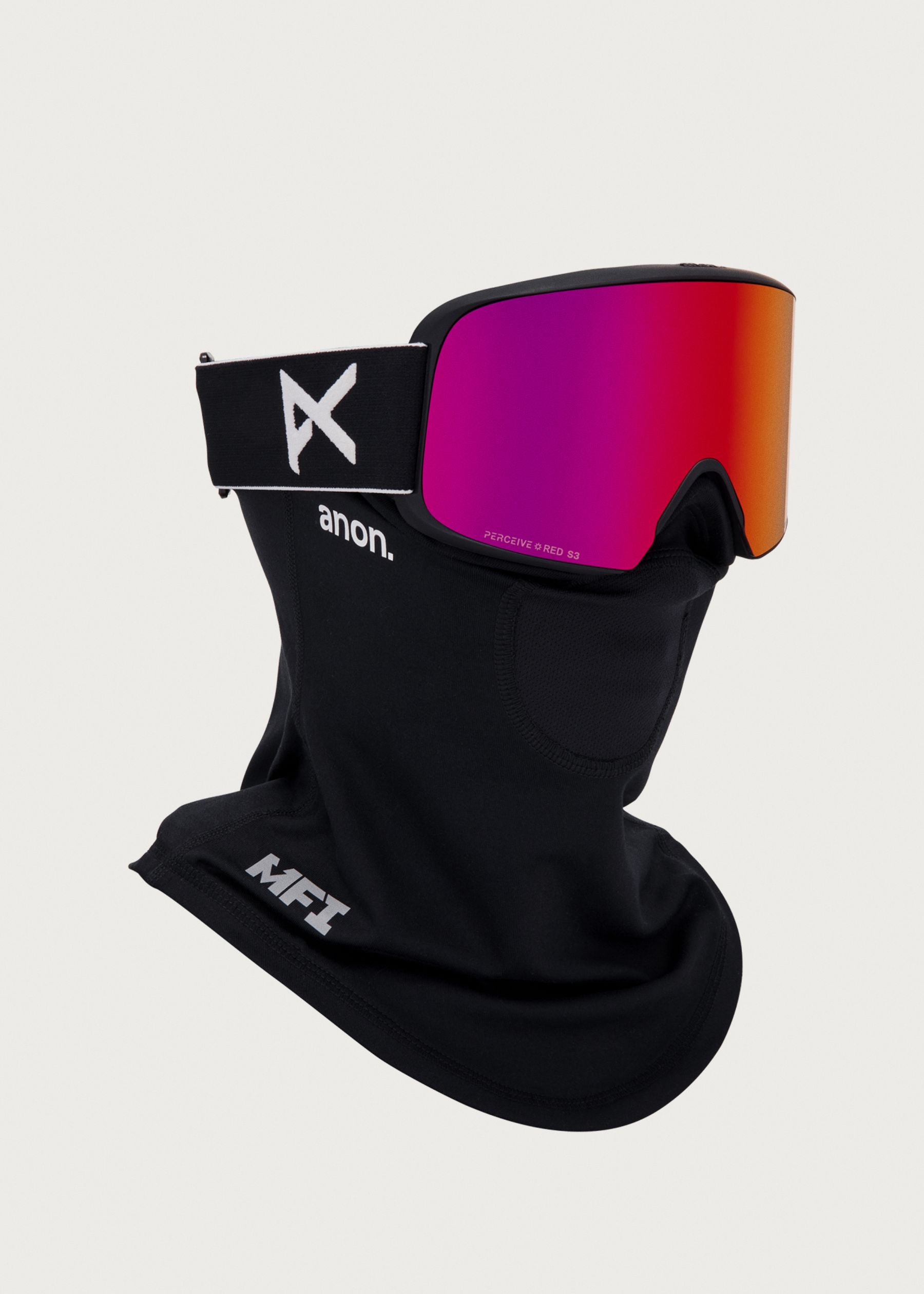 Image - 1 - M6 Black / Perceive Sunny Red Goggles