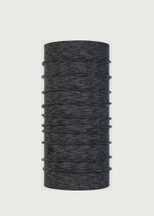 Merino Wool 250 Midweight Neck Warmer - Graphite Multi Stripes