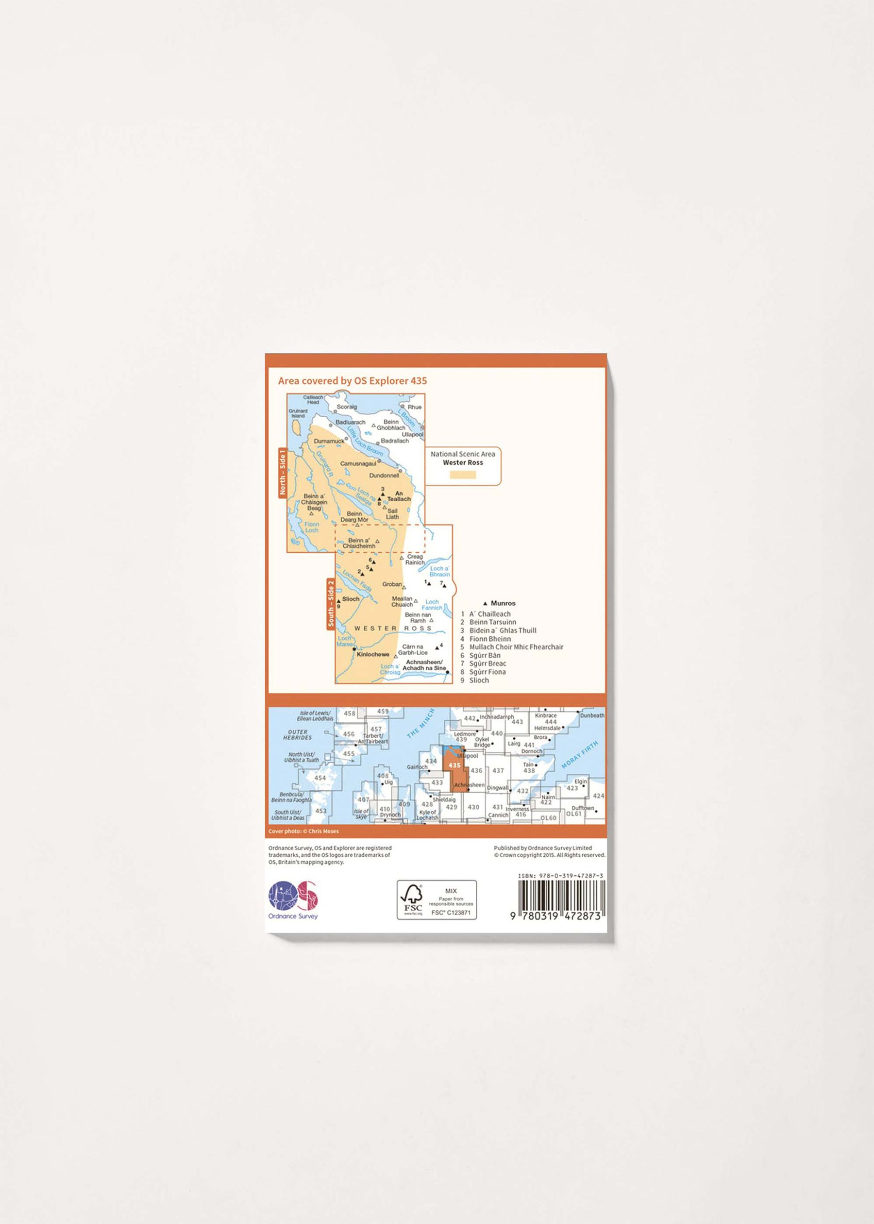 Image - 2 - An Teallach & Slioch - OS Explorer Active 435 Map