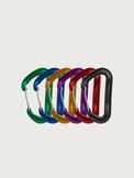 Phantom Wire Carabiner Colour 6 Pack