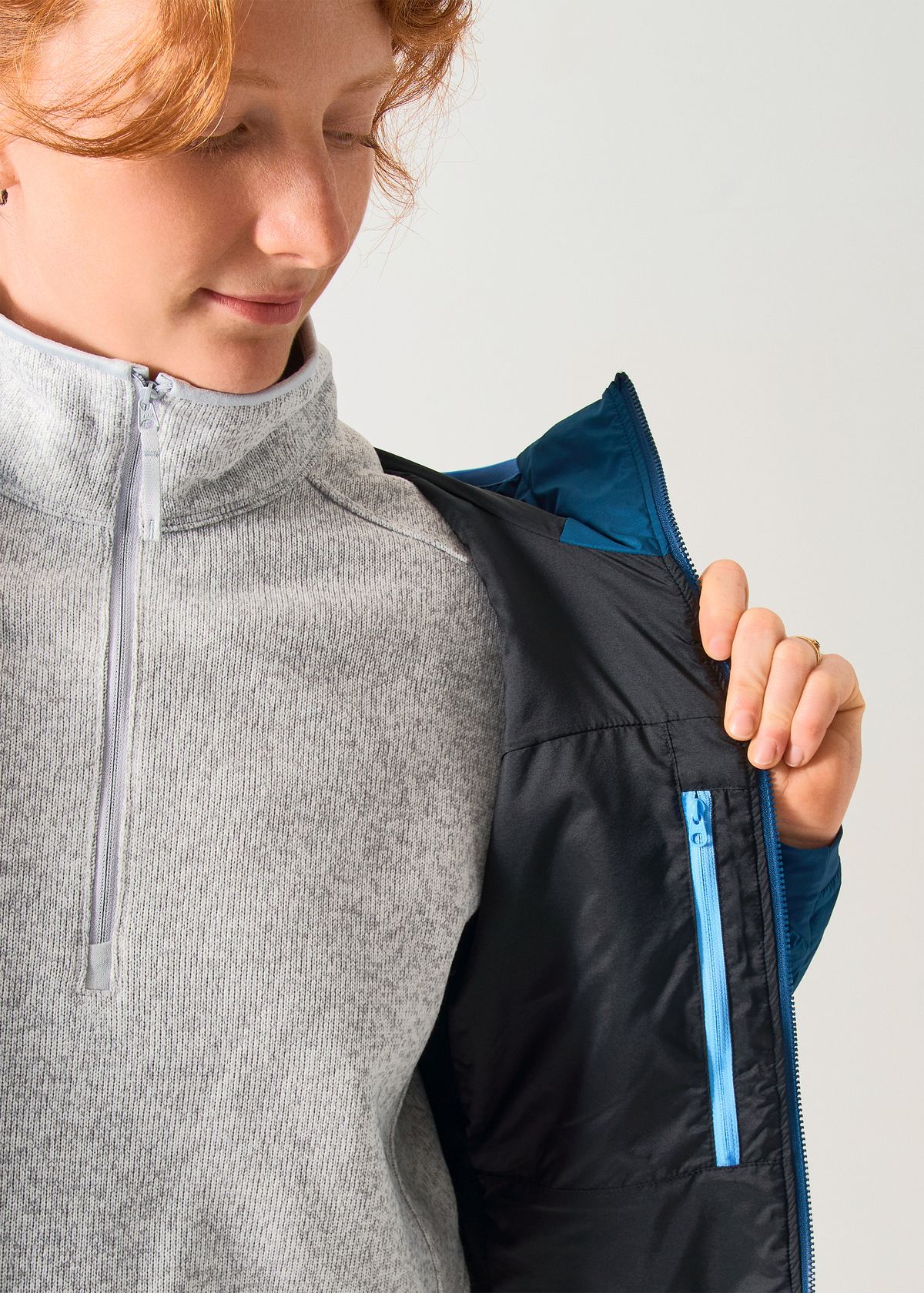 Internal chest pocket