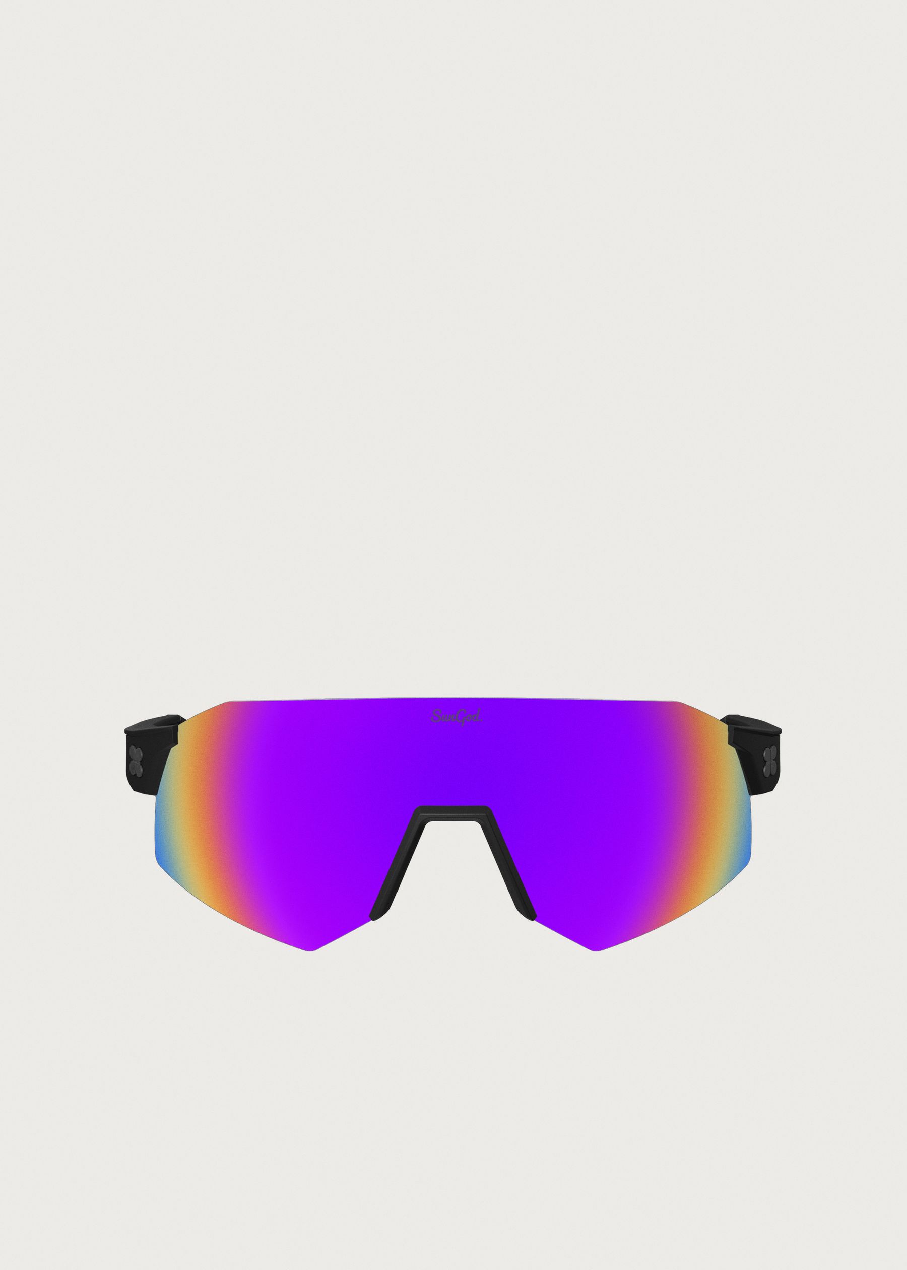Image - 1 - Ultras Matte Black / 8KO Purple Sunglasses