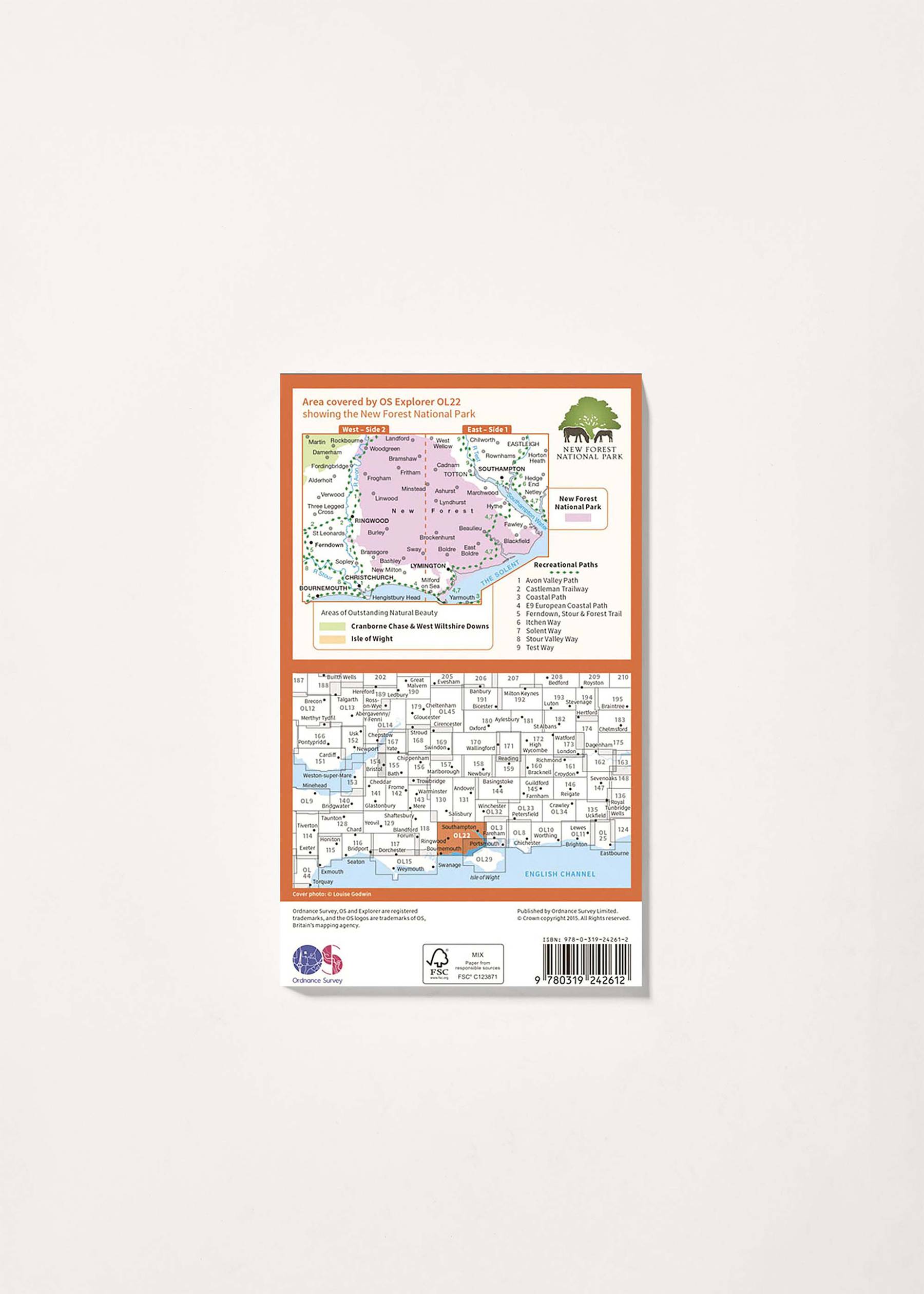 Image - 2 - New Forest - OS Explorer OL22 Map