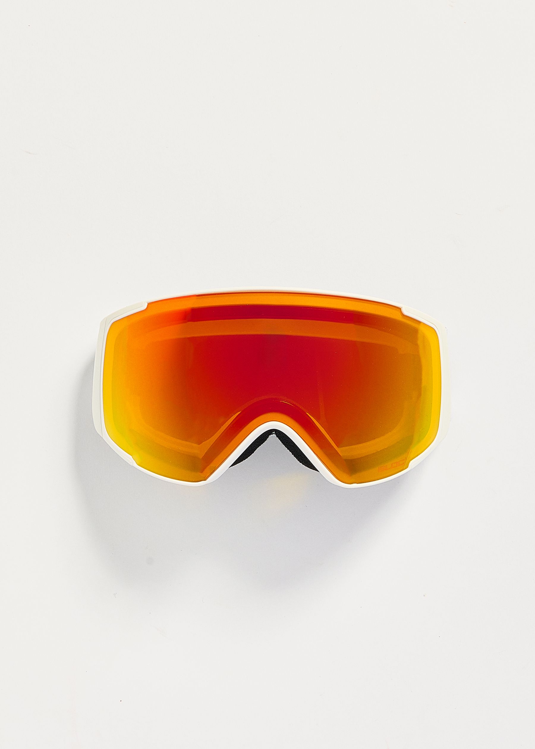 Image - 2 - Small Fit Mercury Matte White / Orange Red Revo Goggles