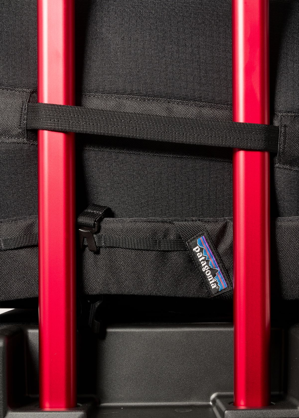 Luggage pass-through strap