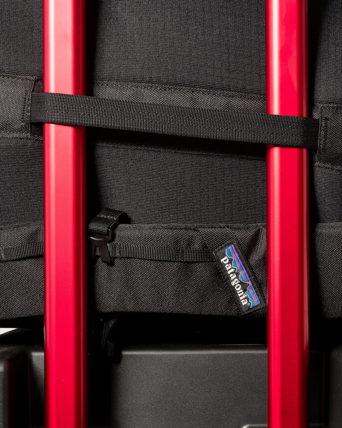 Luggage pass-through strap