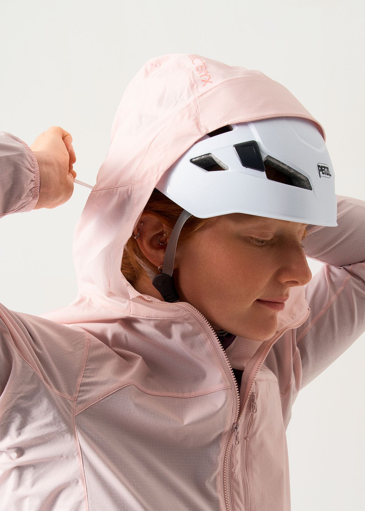 Helmet compatible StormHood 