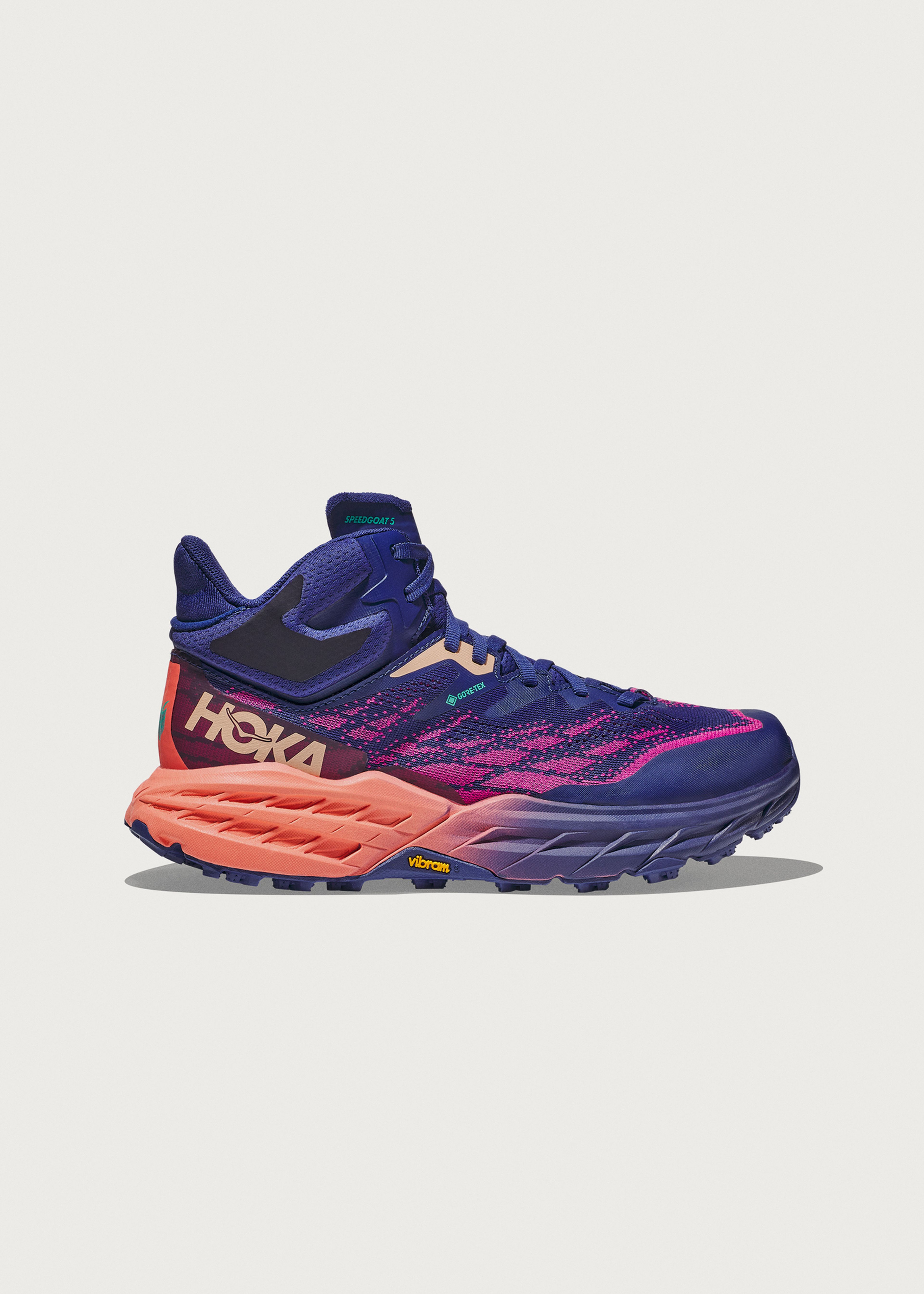Hoka One One Speedgoat 5 Mid Gore-Tex - M9.5 Amazon.com | Hoka Mens Speedgoat 5 GTX Trekking Shoes, Black  main image 2