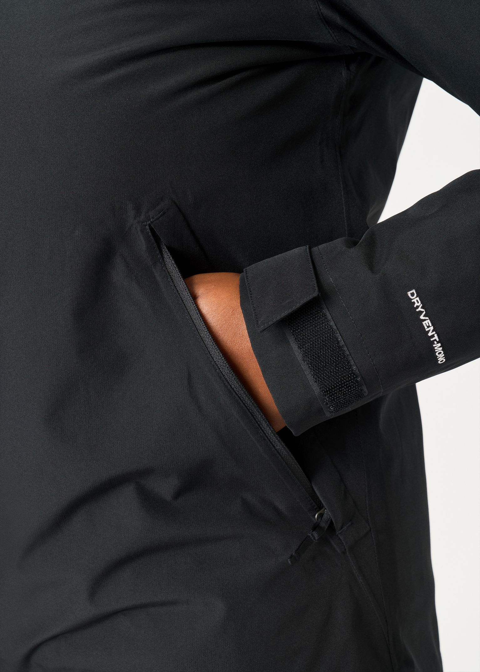 Zipped hand pockets