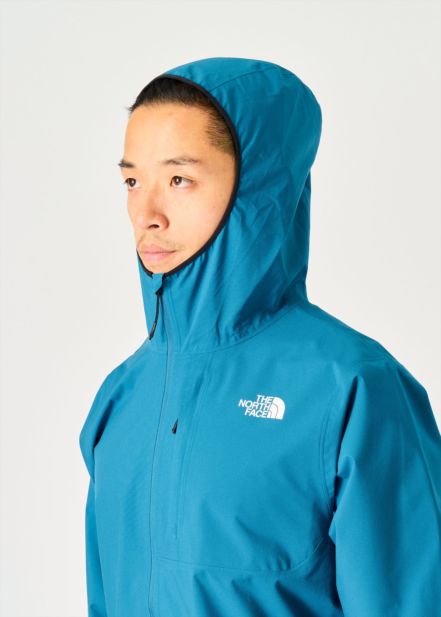 Elasticated hood