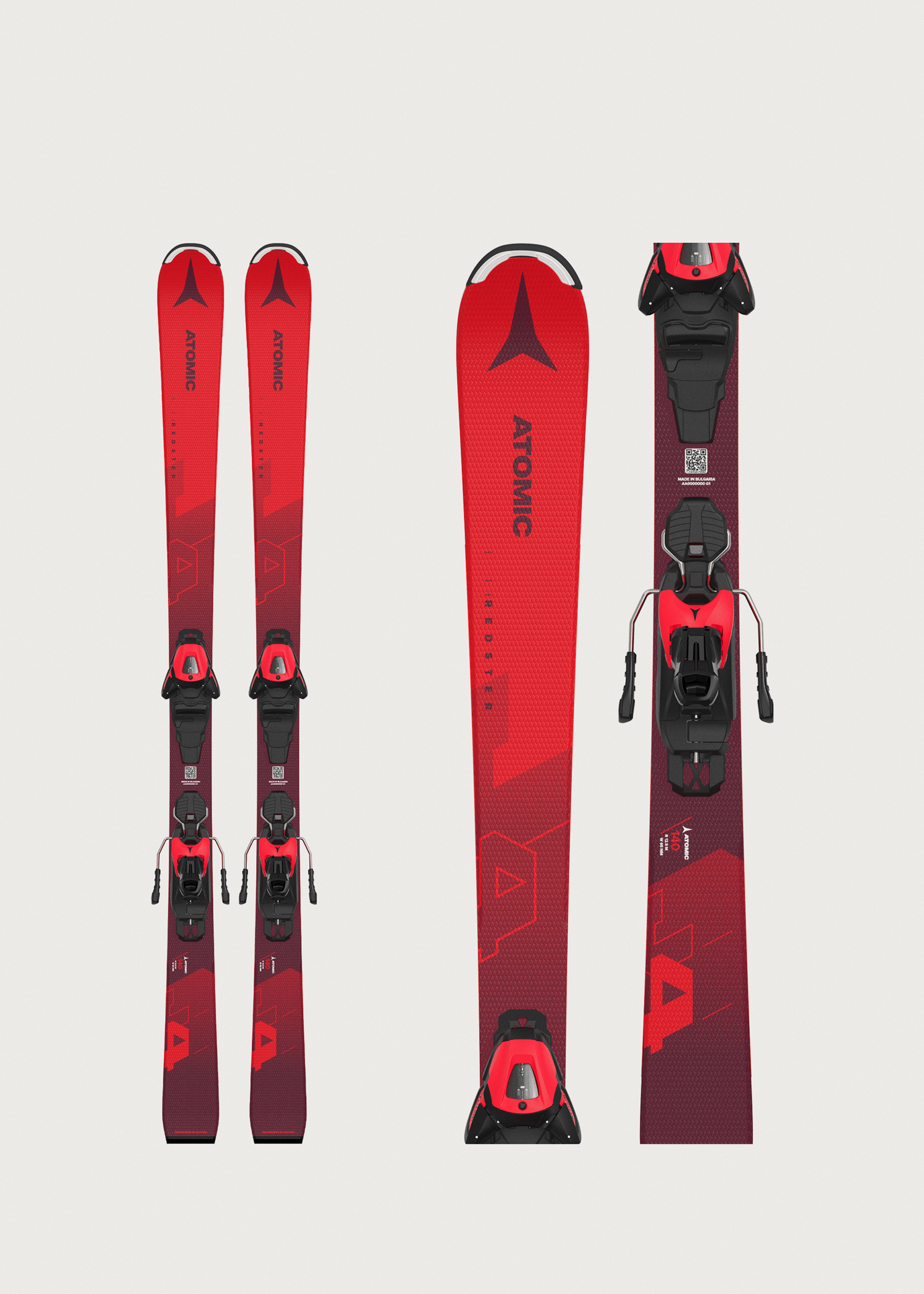 Atomic Redster J4 Skis + L 6 GW Kids' Bindings