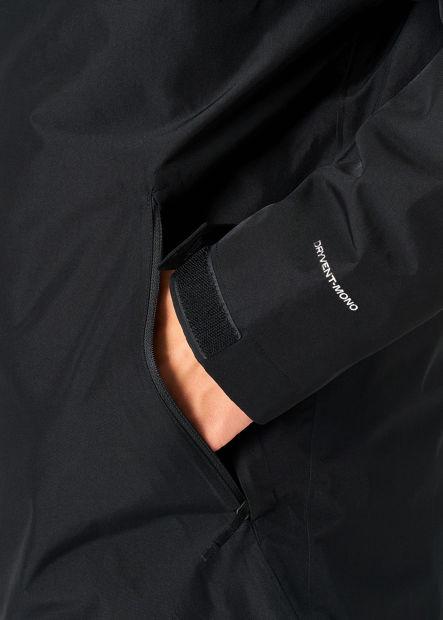 Zipped hand pockets