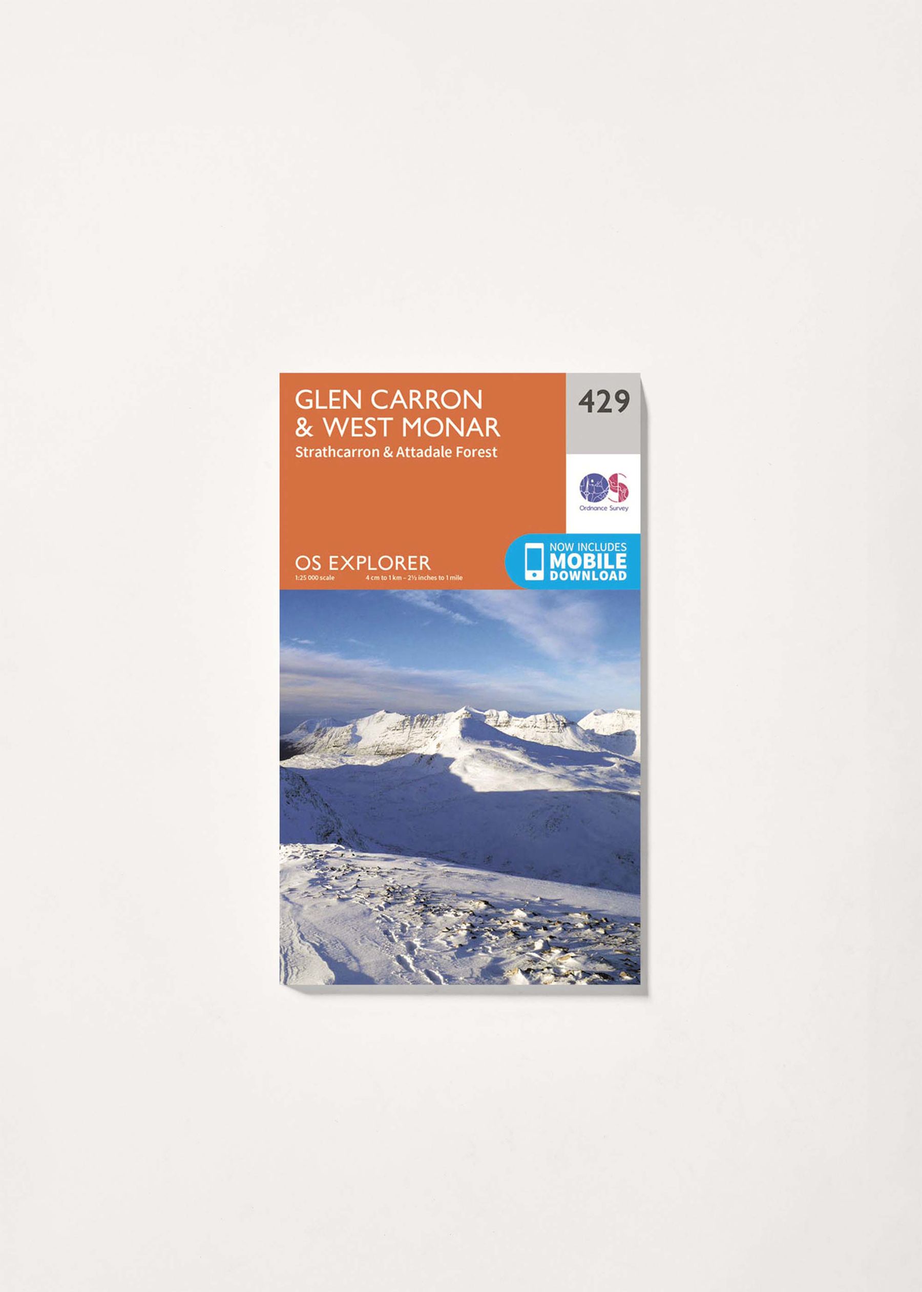 Image - 1 - Glen Carron & West Monar - OS Explorer 429 Map