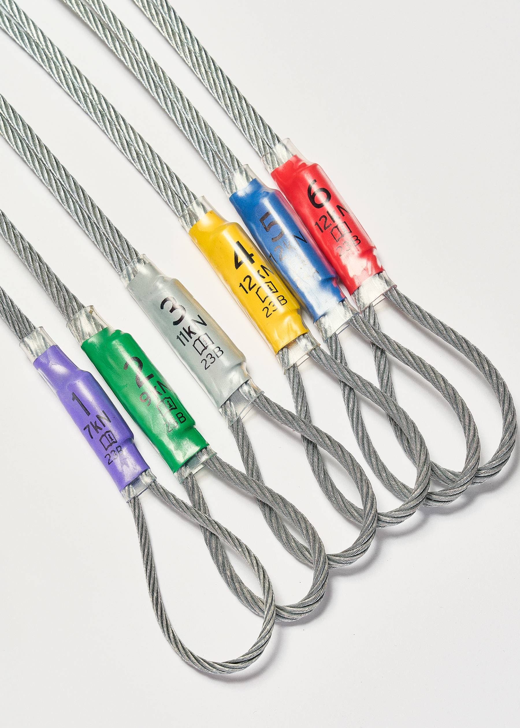 Image - 3 - Anodised Wallnuts on Wire - Set 1-6
