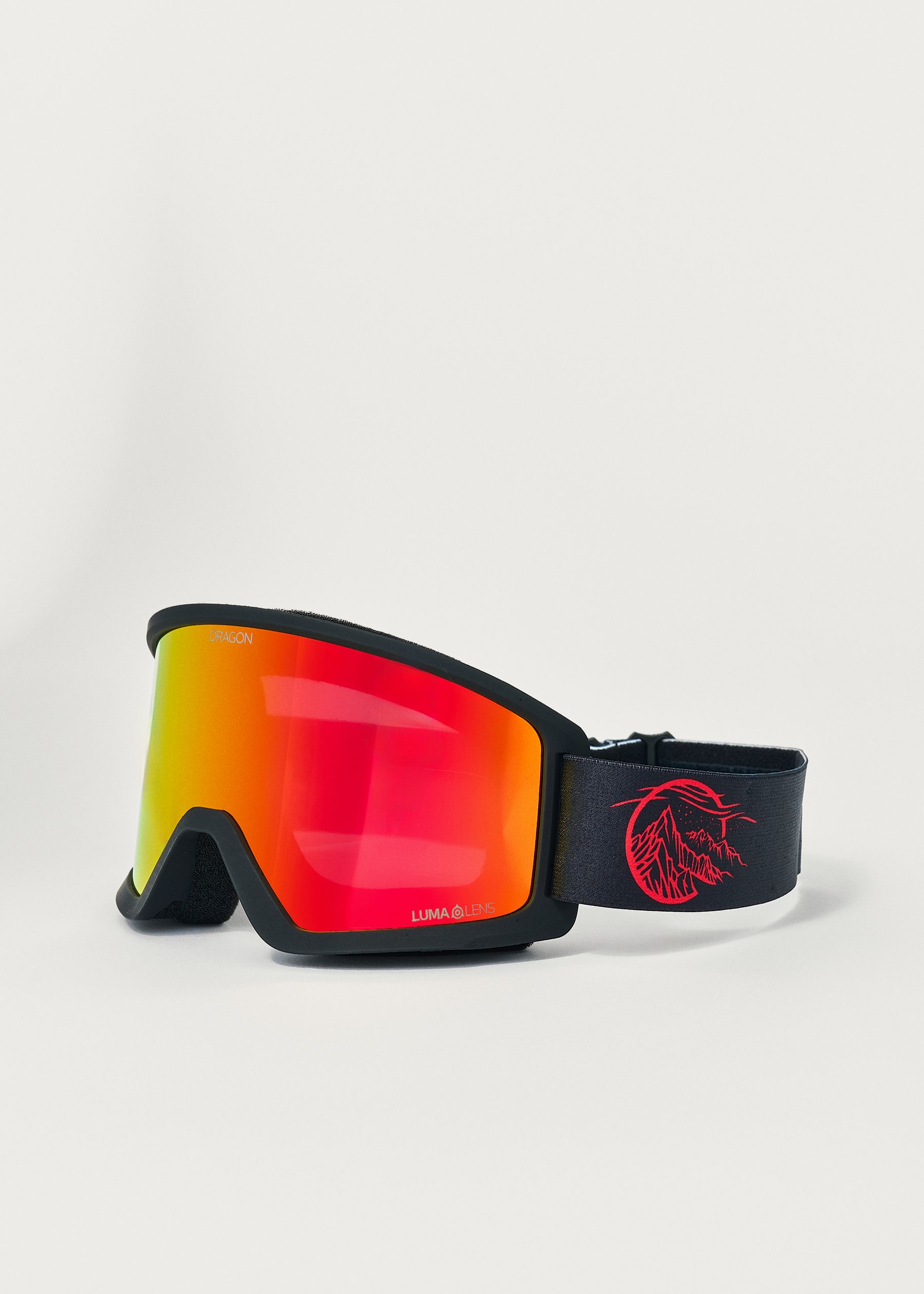 Dragon DX3 RP Roberts Black / Lumalens Red Ionized Goggles