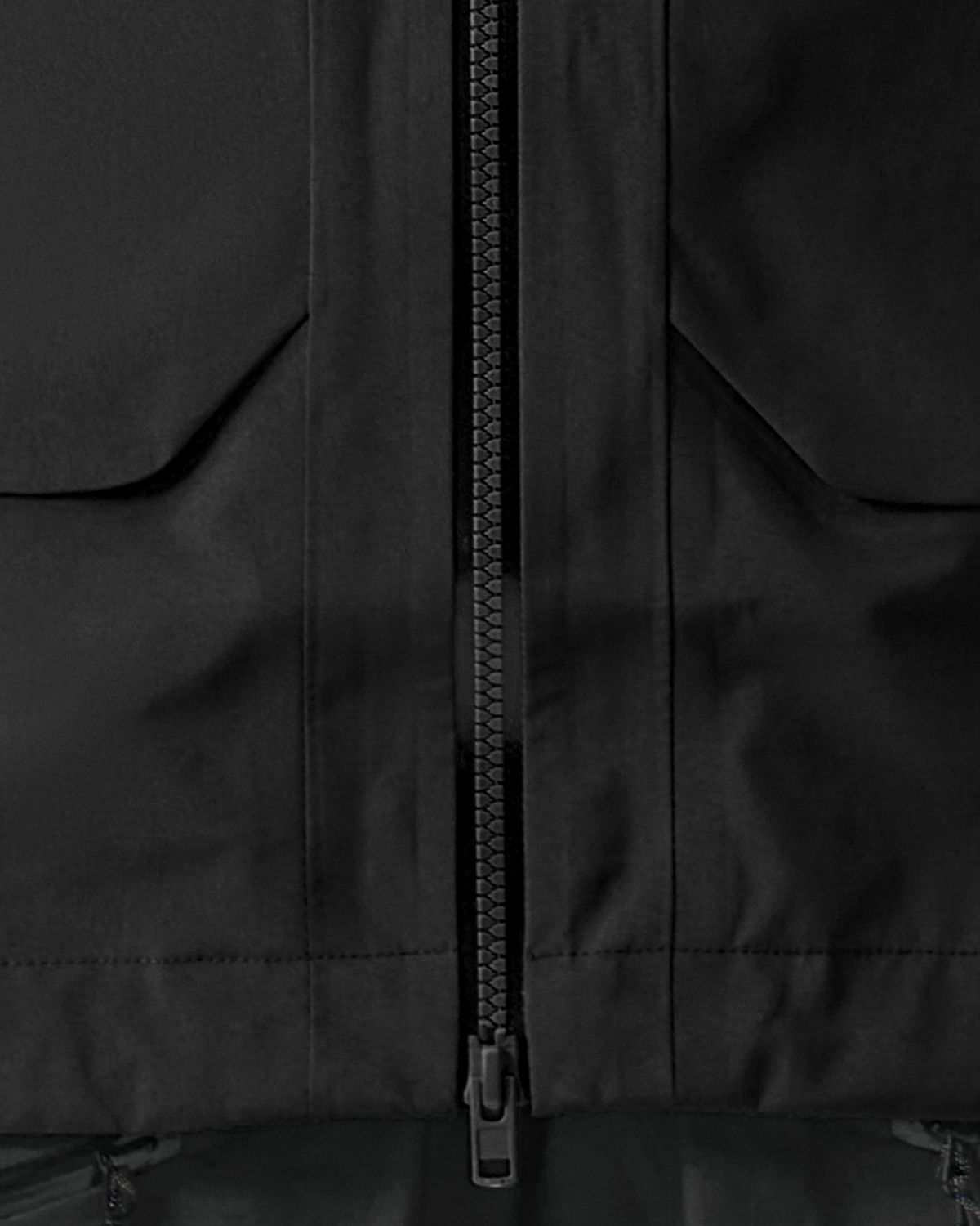 Two-way front zip