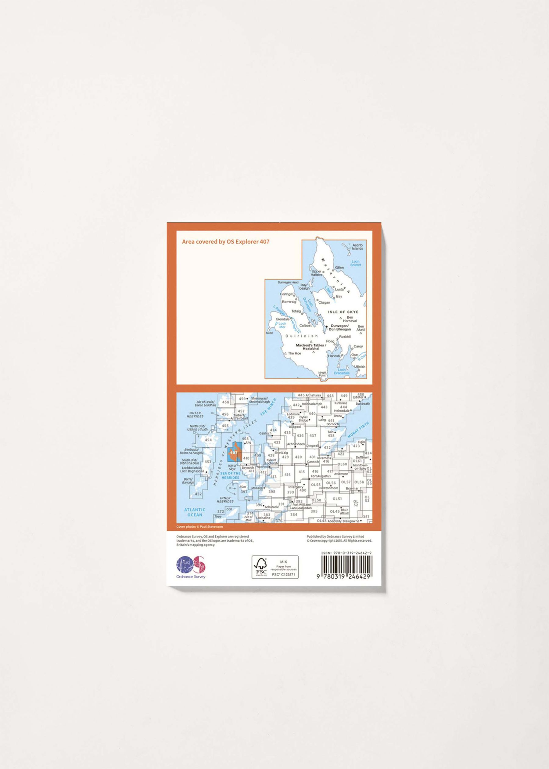 Image - 2 - Skye - Dunvegan - OS Explorer 407 Map