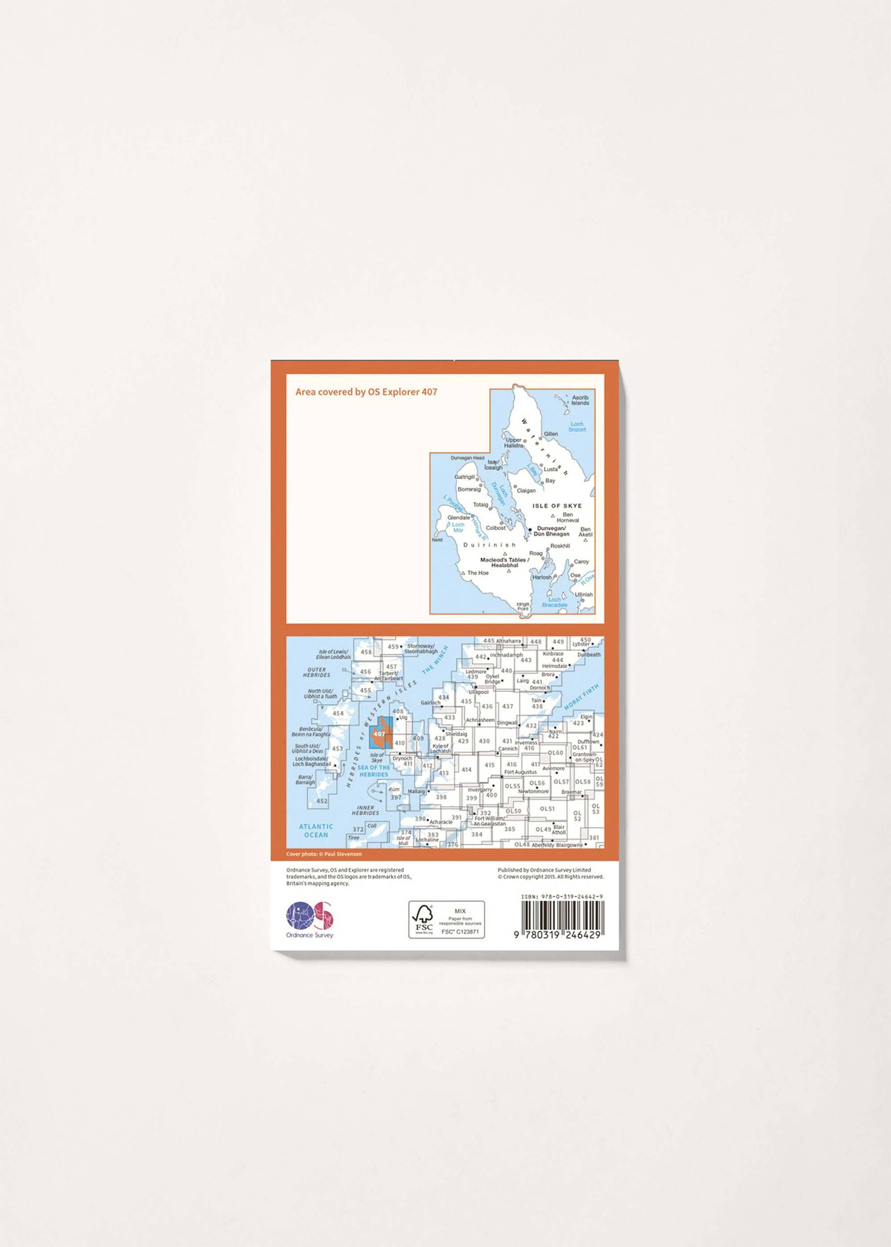 Image - 2 - Skye - Dunvegan - OS Explorer 407 Map