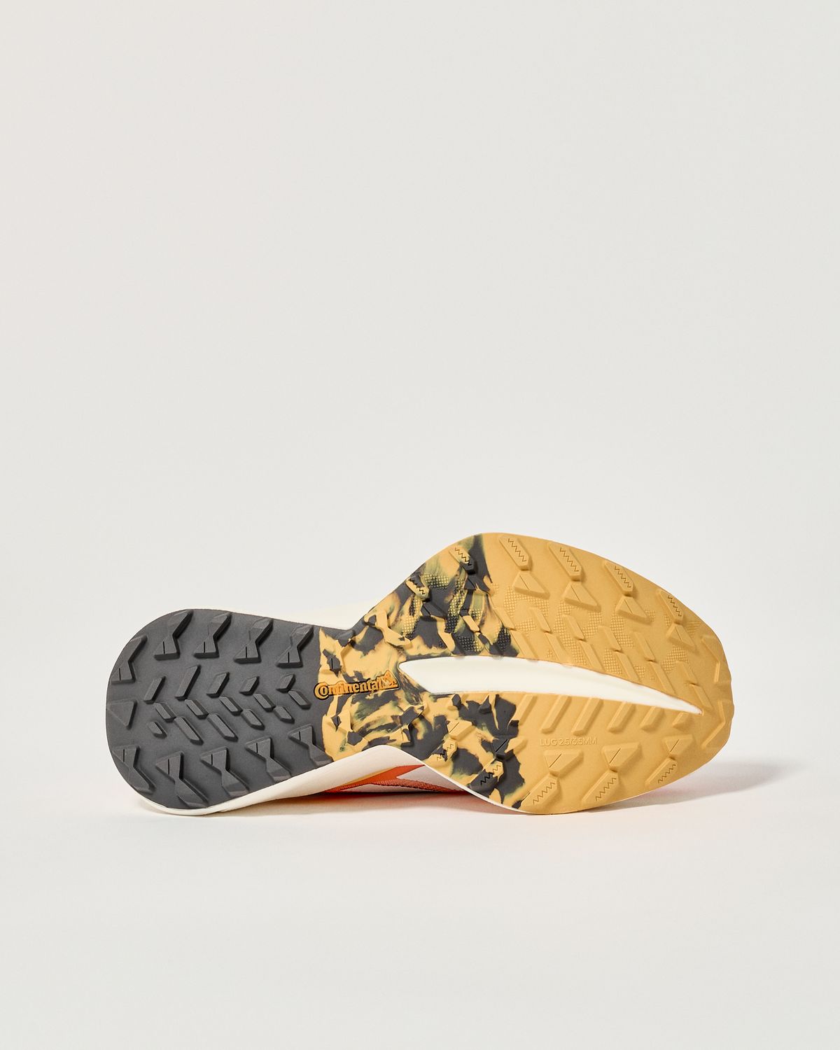 Continental rubber outsole