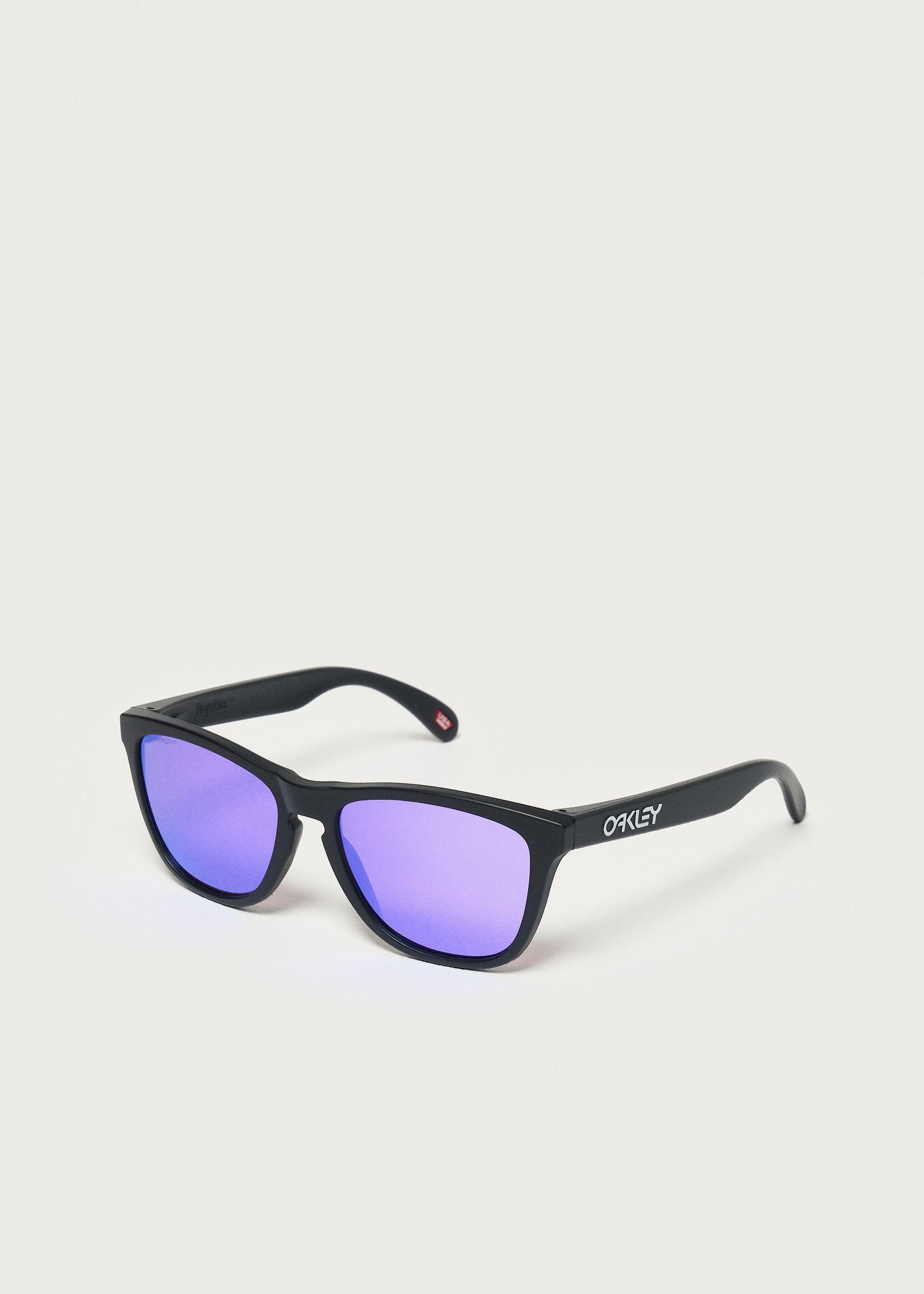 Image - 1 - Frogskins Matte Black / Prizm Violet Sunglasses