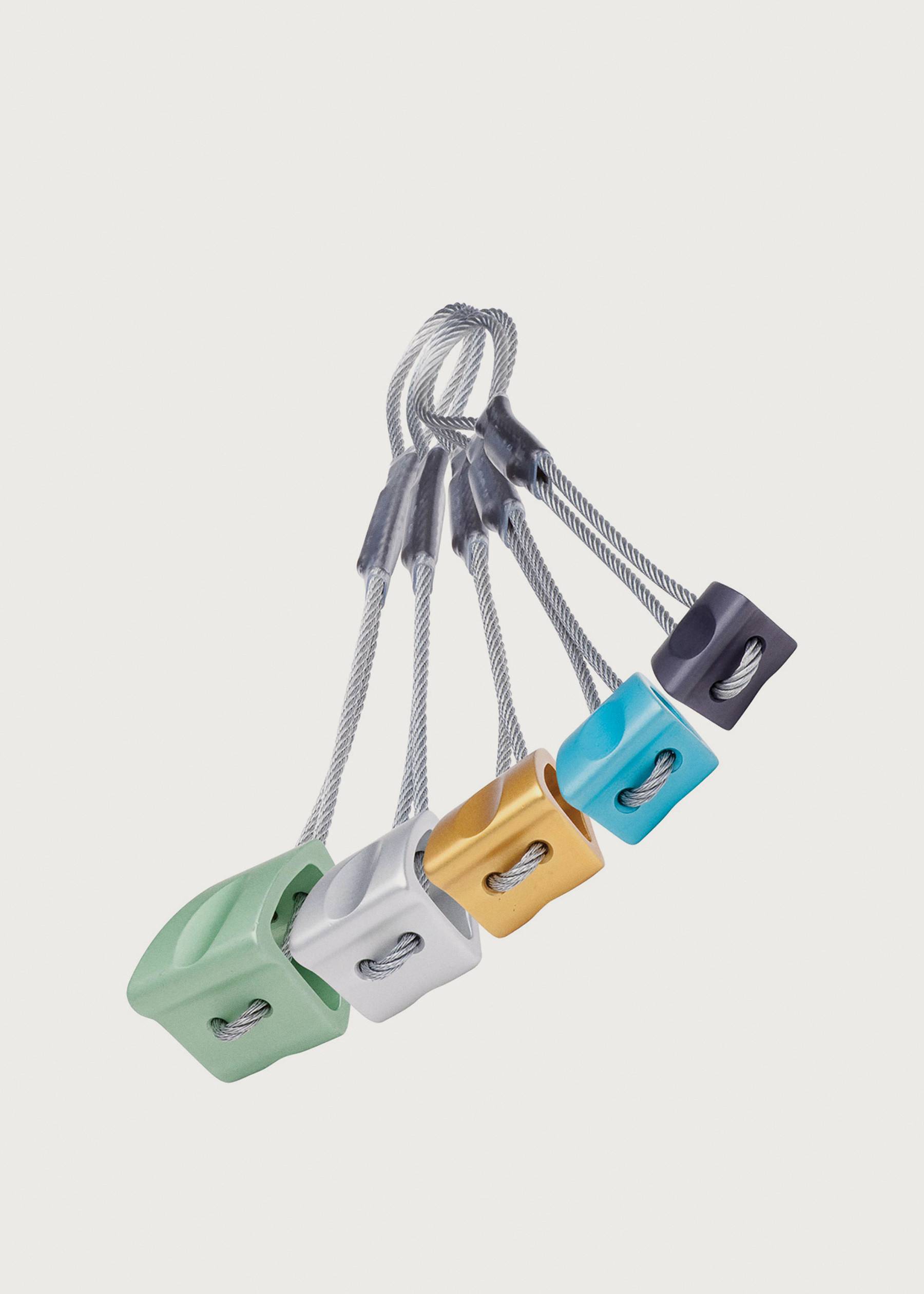 Image - 2 - Anodised Wallnuts on Wire - Set 7-11