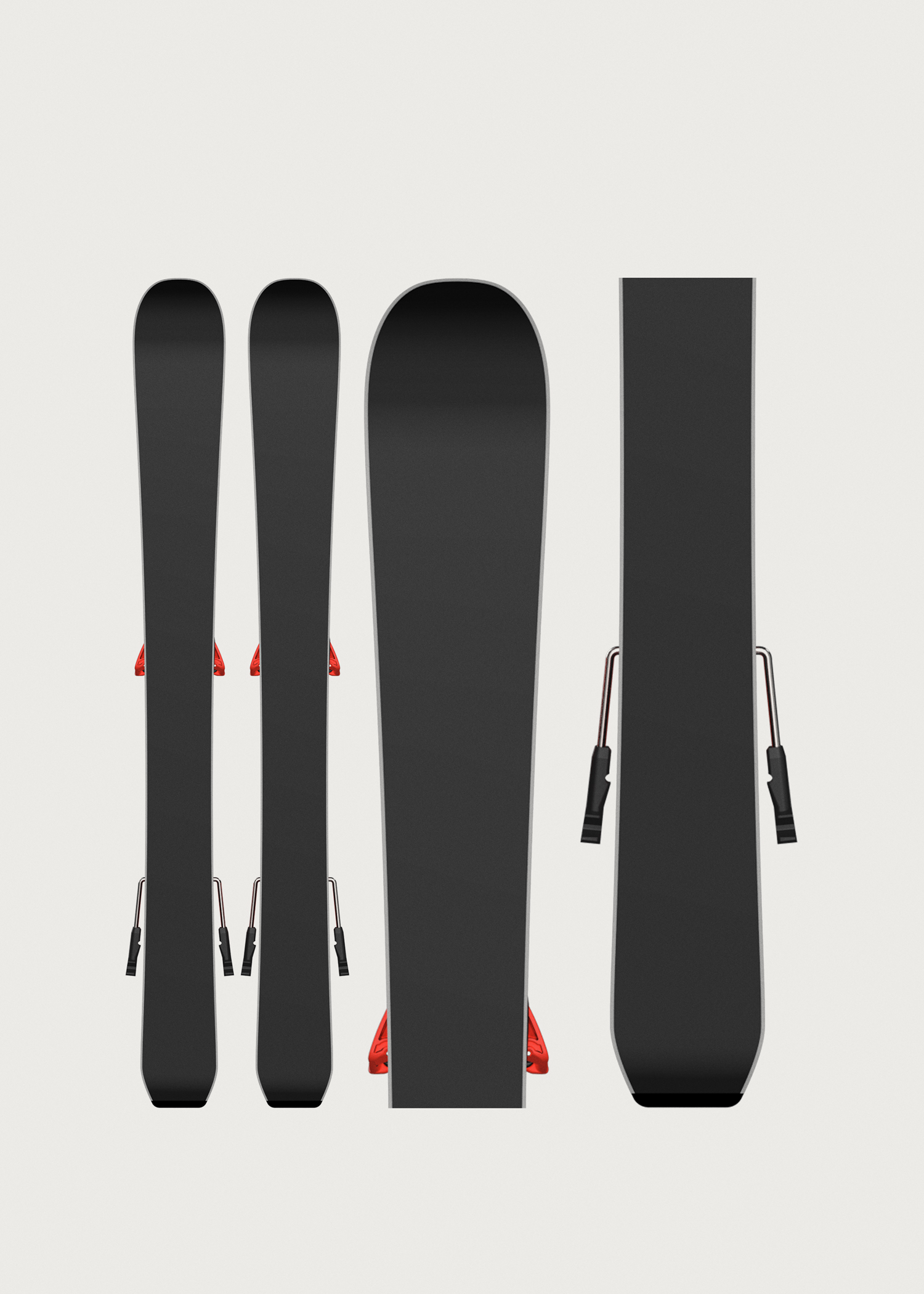 中古ジュニアスキー　ケスレー　AS3.3 140cm ポール付　Kastre スキー板（中古）ケスレー TECSPEED 3.3B 140cm : 帯ナビ