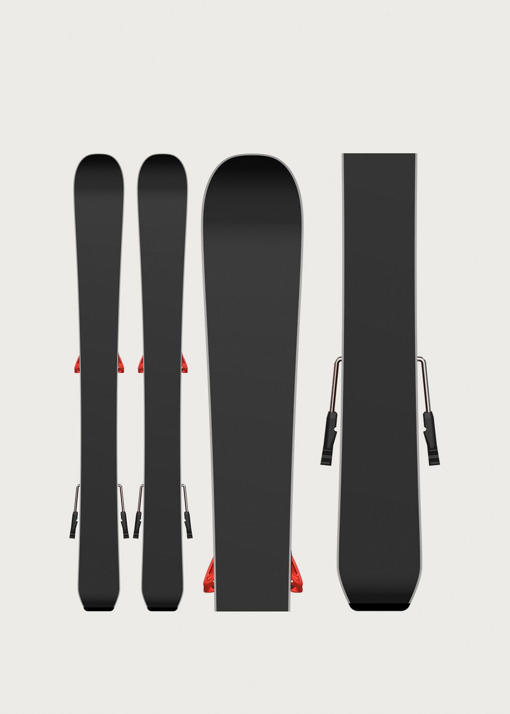 Atomic Redster J2 80-90cm Youth Skis + C 5 GW Bindings
