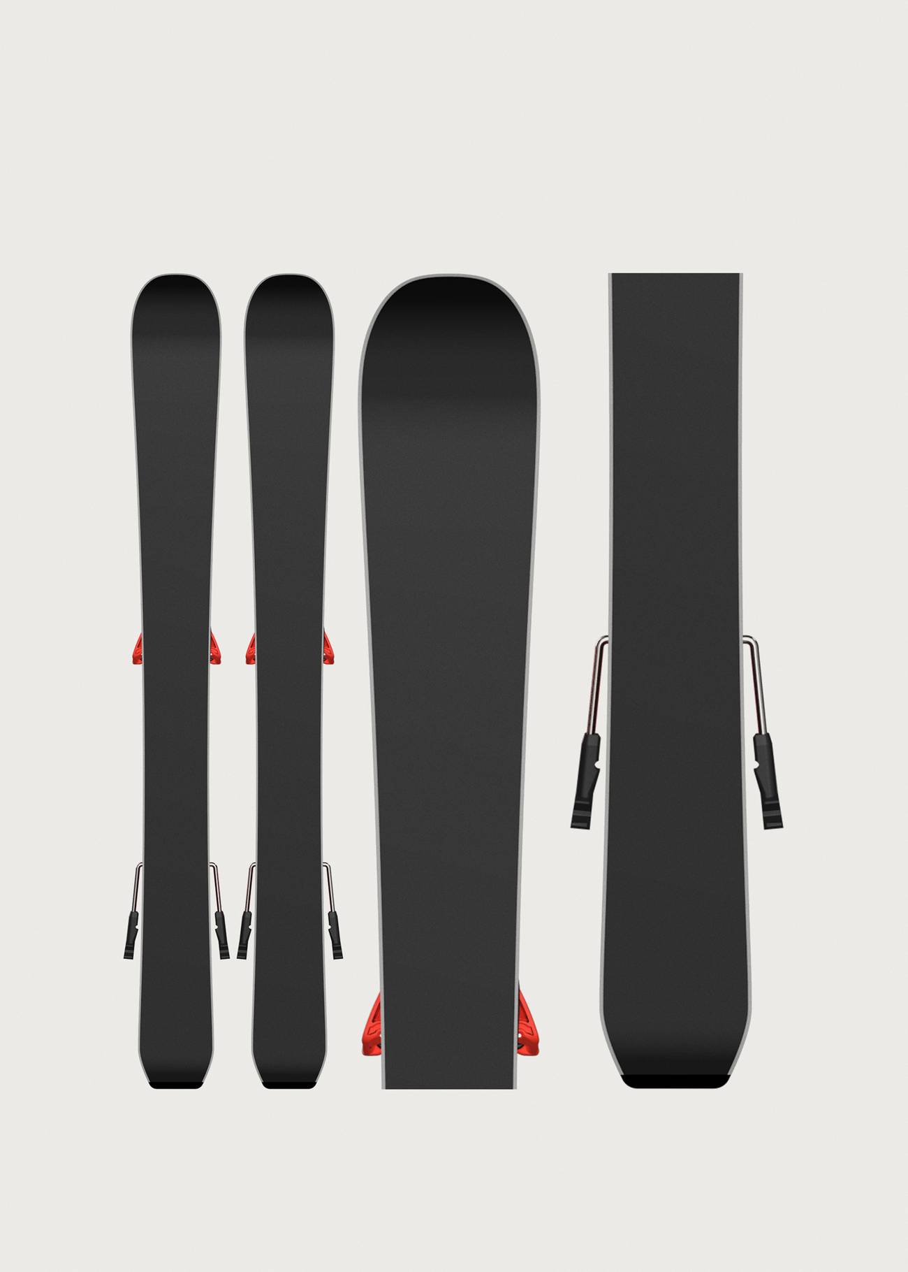 ATOMIC REDSTAR ジュニア 140cm 【美品】 Atomic Redster J2 80-90cm Youth Skis + C 5 GW Bindings
