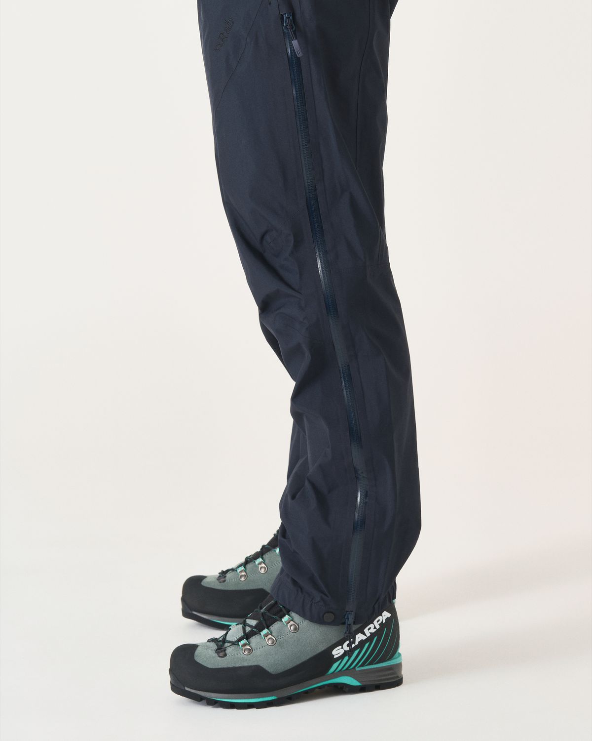  ¾ length two-way side zips 