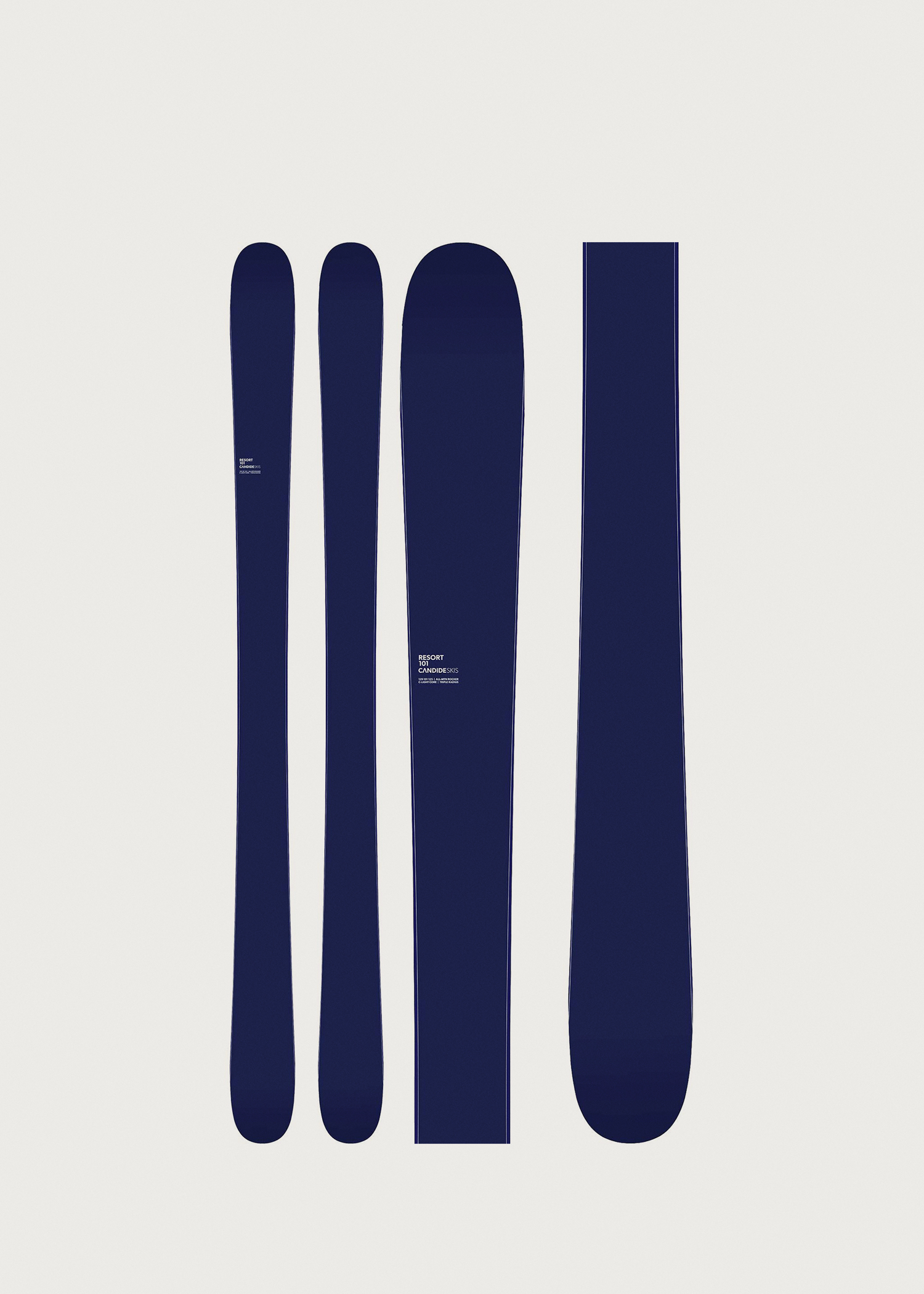 RESORT101 CANDIDE ՏKIS 184cm Candide Resort 101 Skis