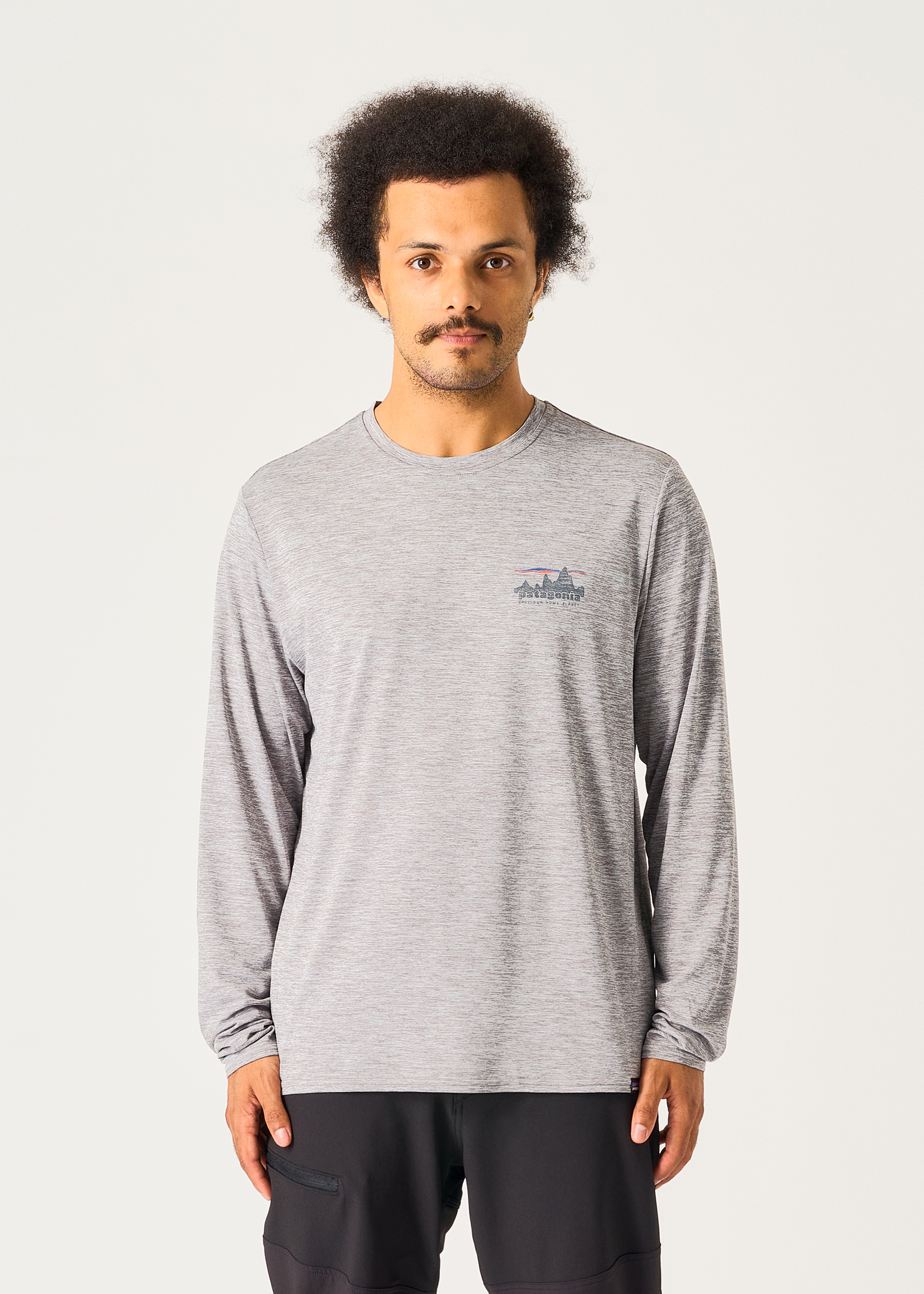 Patagonia Long Sleeve Capilene Cool Daily Graphic