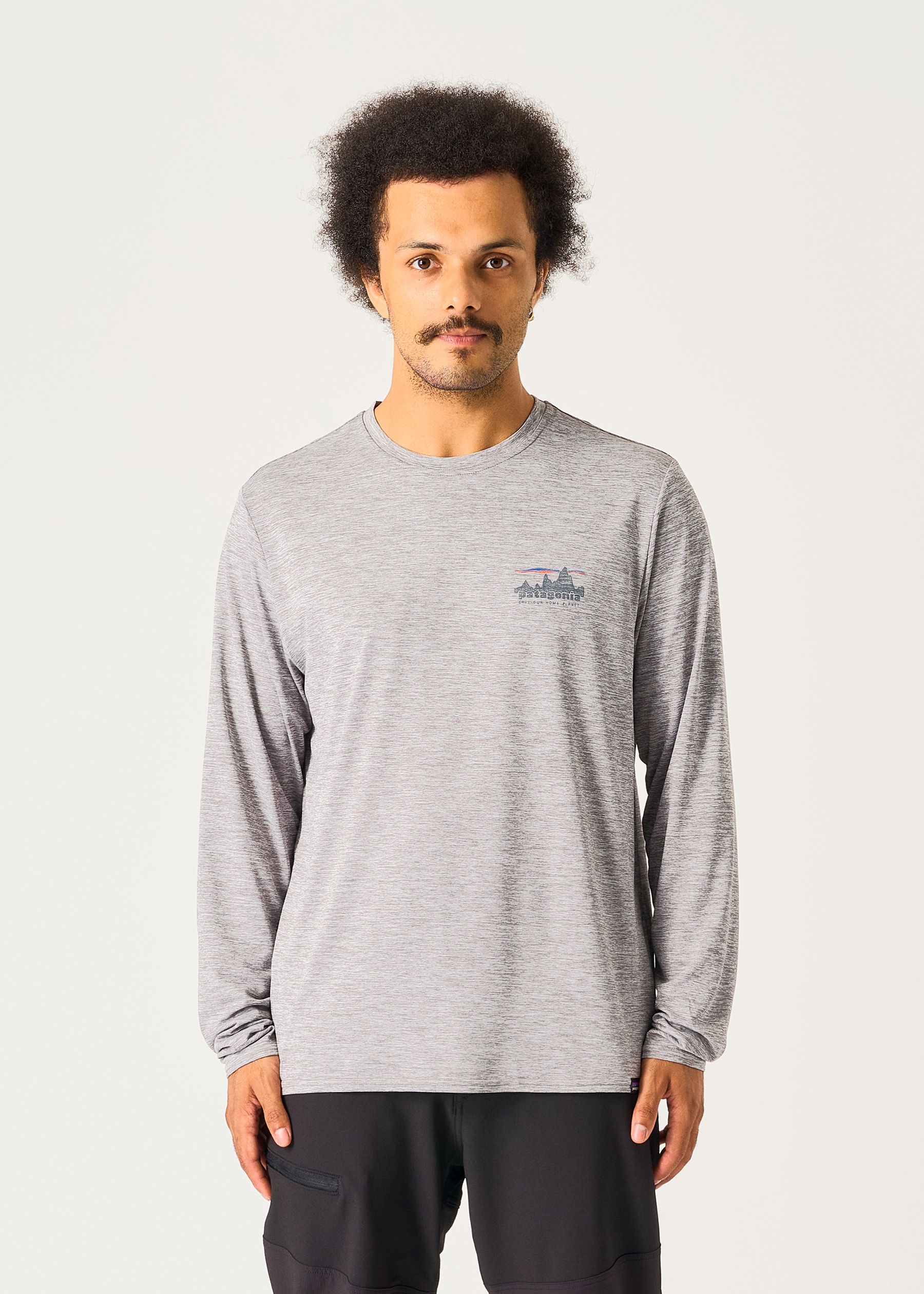 Patagonia Long Sleeve Capilene Cool Daily Graphic
