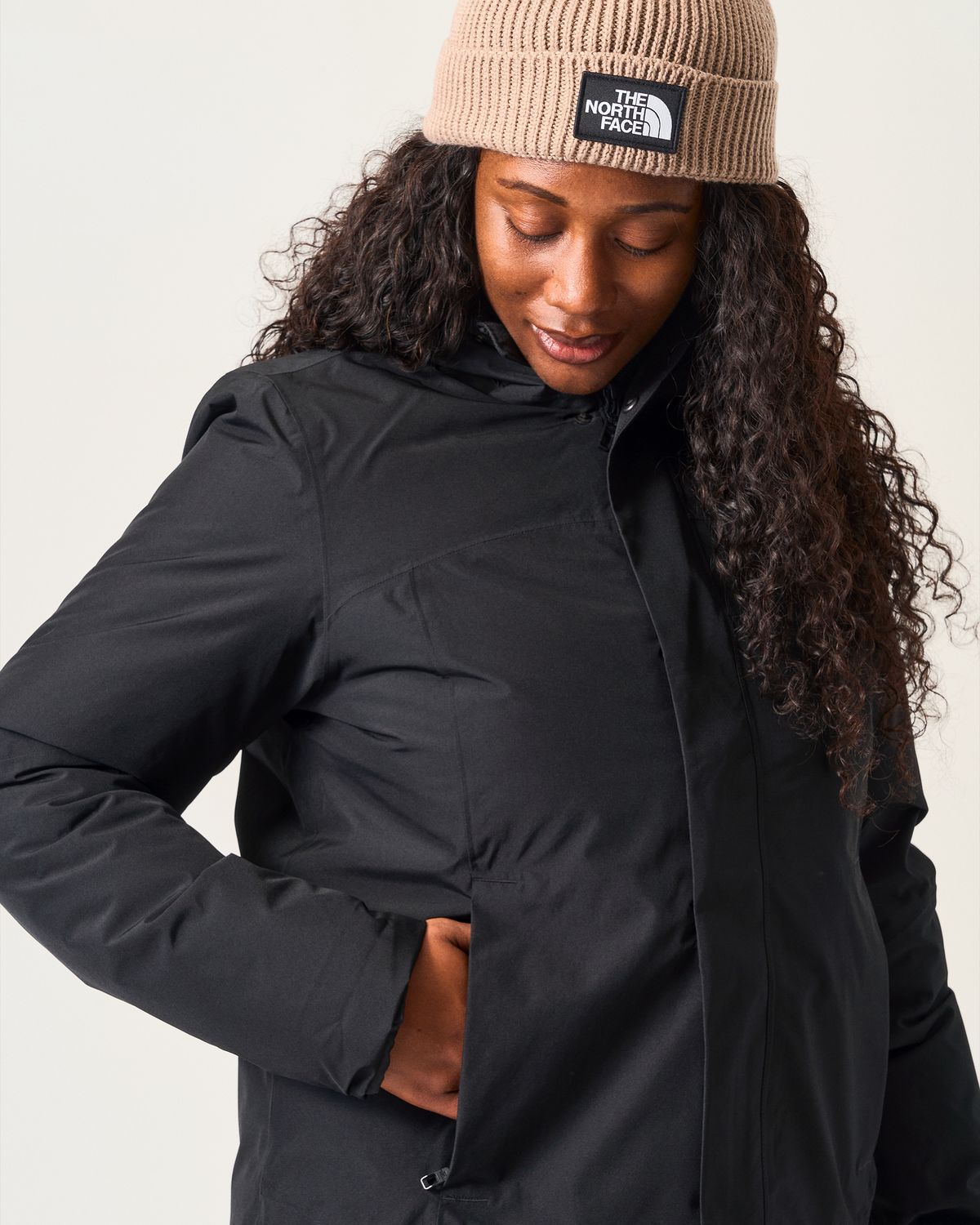 Zipped hand pockets on both jackets