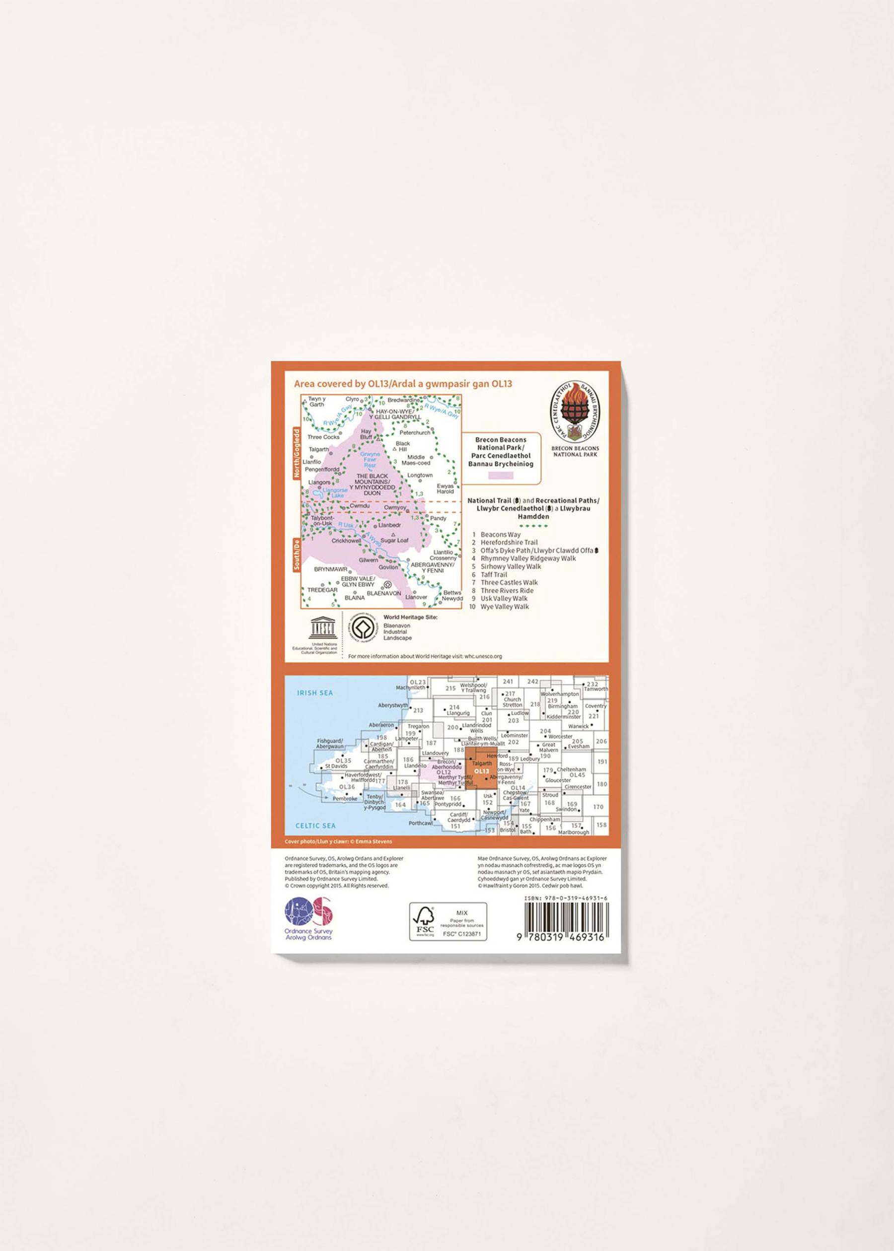 Image - 2 - Brecon Beacons National Park - Eastern Area - OS Explorer Active OL13 Map