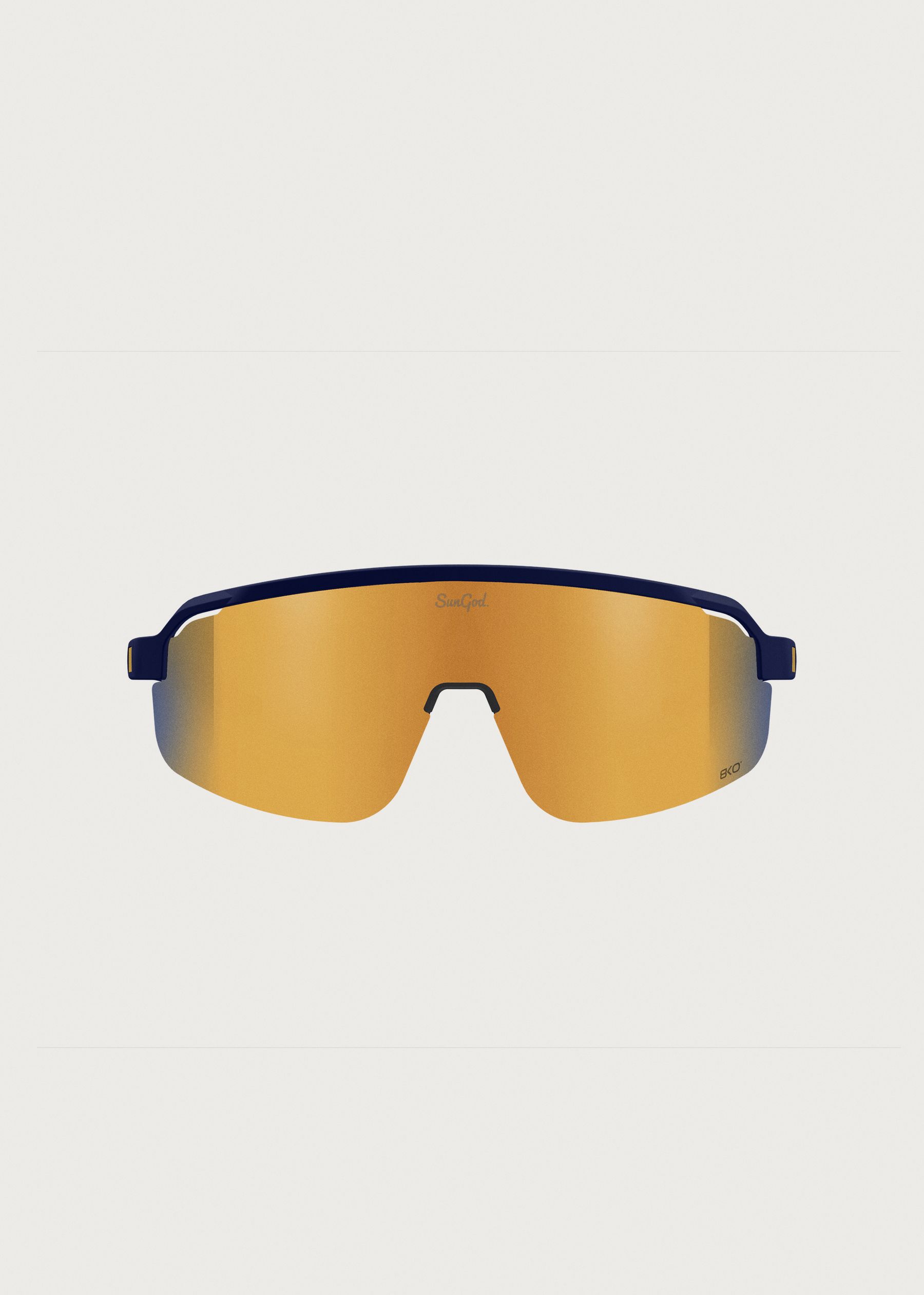 Image - 1 - Forty2s Matte Navy / 8KO Gold Sunglasses
