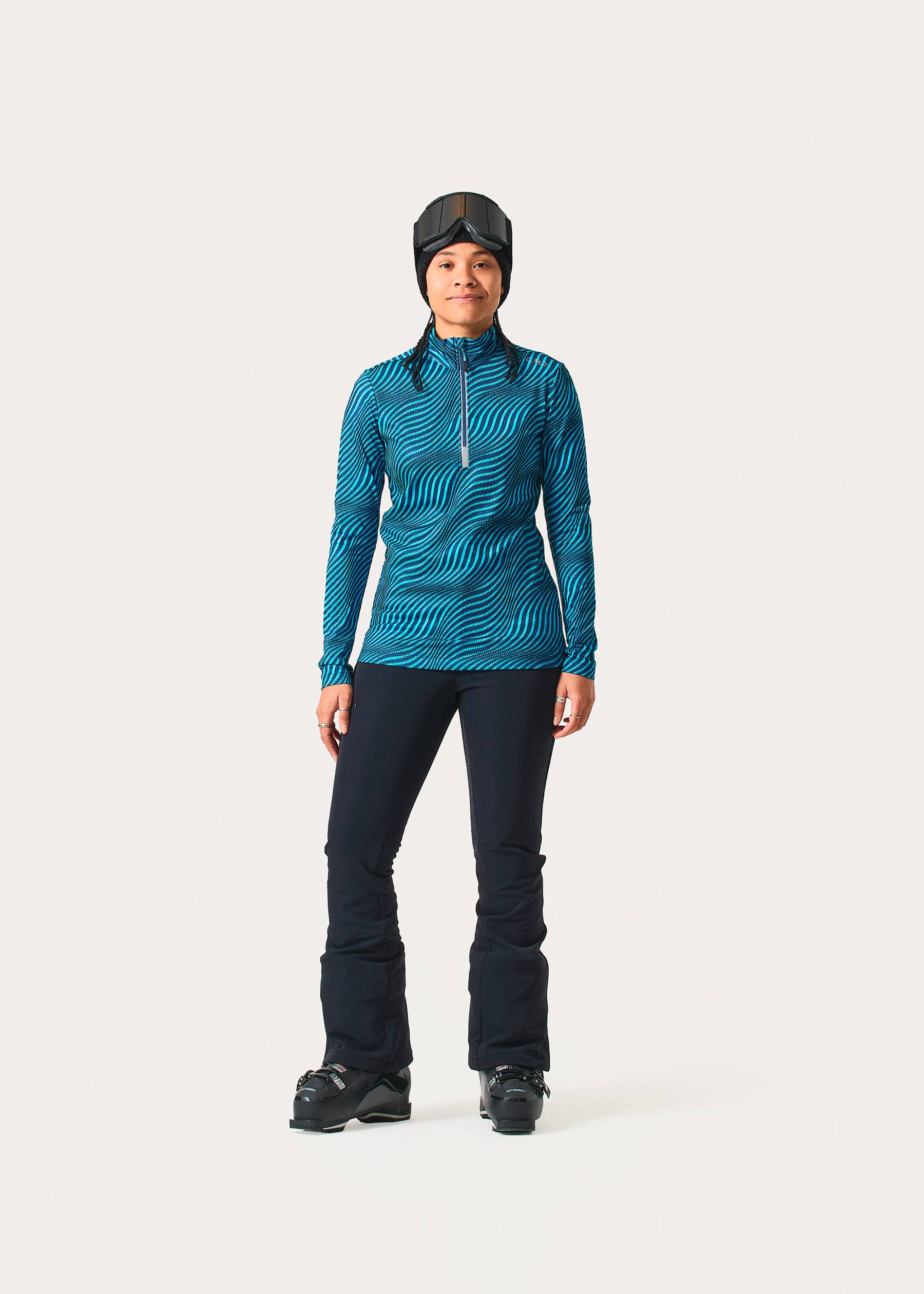 Image - 2 - Wavy Zip Neck
